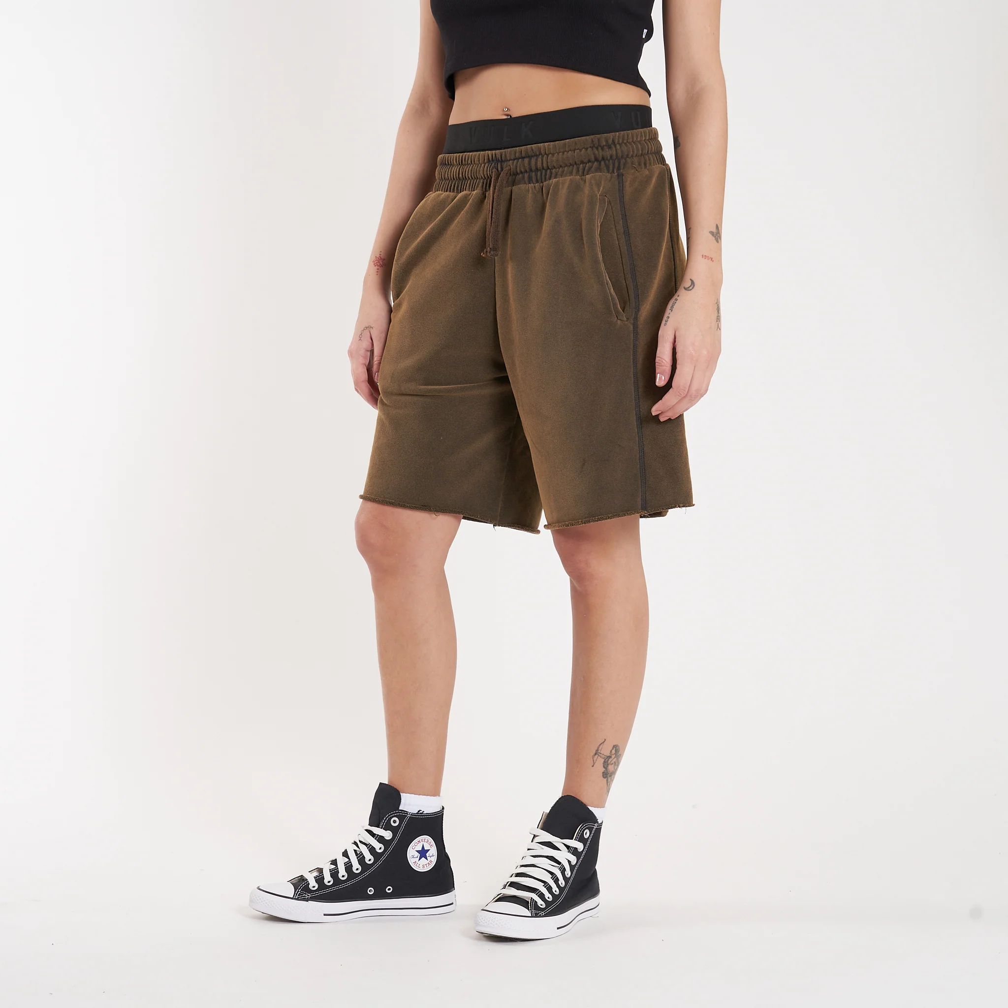 Bermuda Vulk Mark Short Oxyd Brown - Image 3