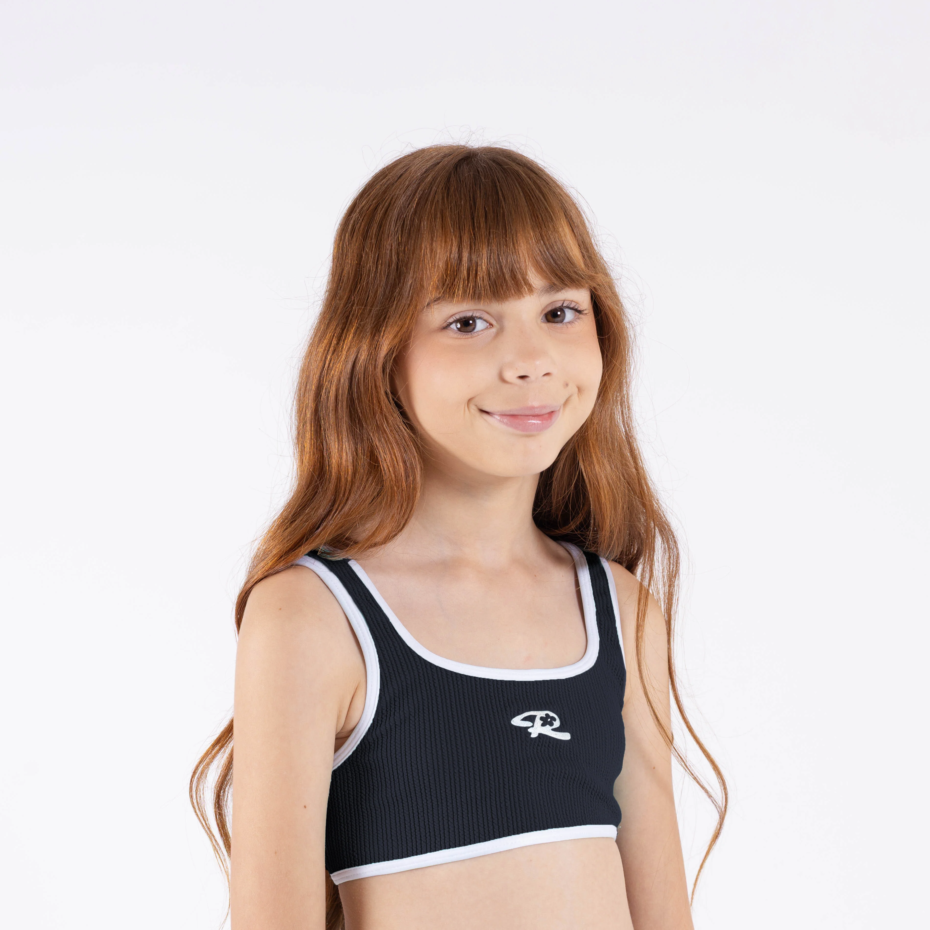Bikini Rusty Sandalwood Bikini Set Girls Black - Image 3