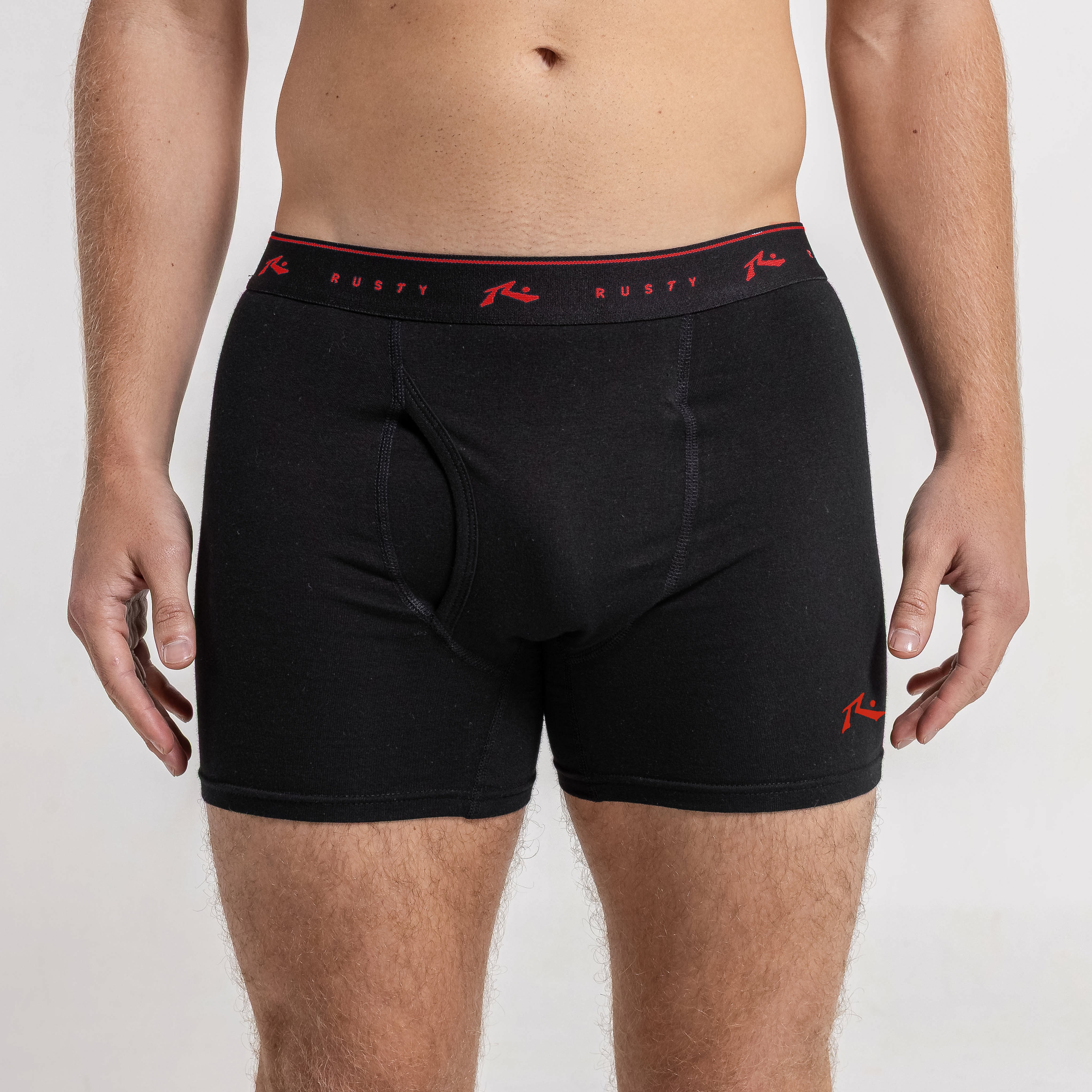 Boxer Rusty Franks Packx3 Boxer Jr* Black - Image 7