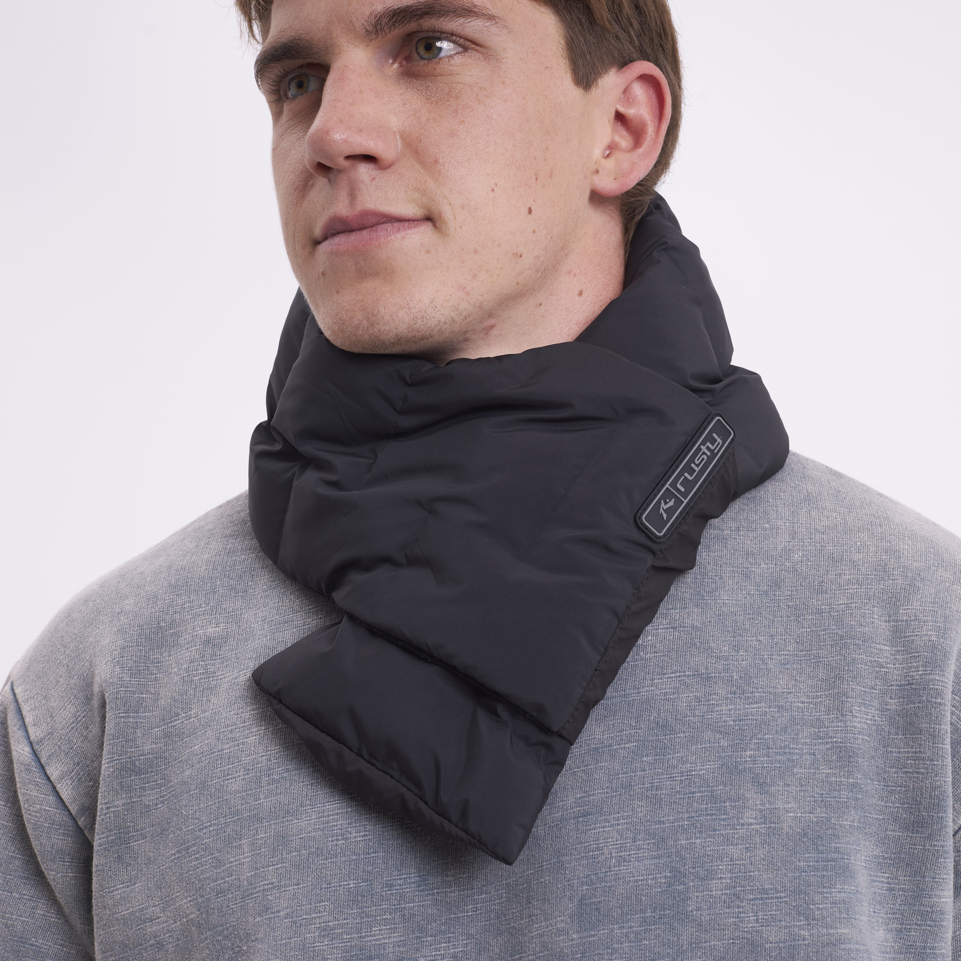 Bufanda Rusty Arrow Town Scarf Black - Image 2