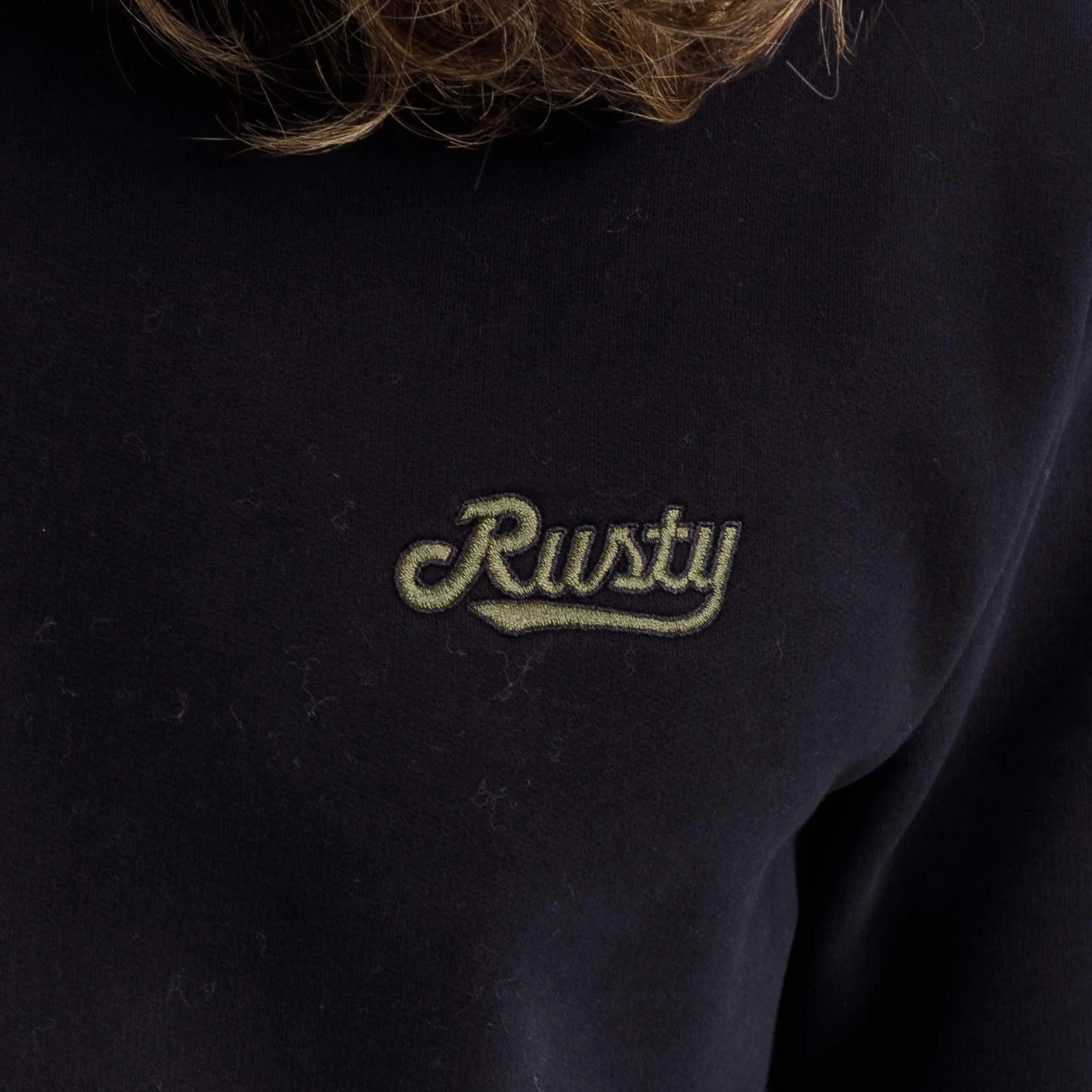 Buzo Rusty Vertigo Crew Black - Image 5