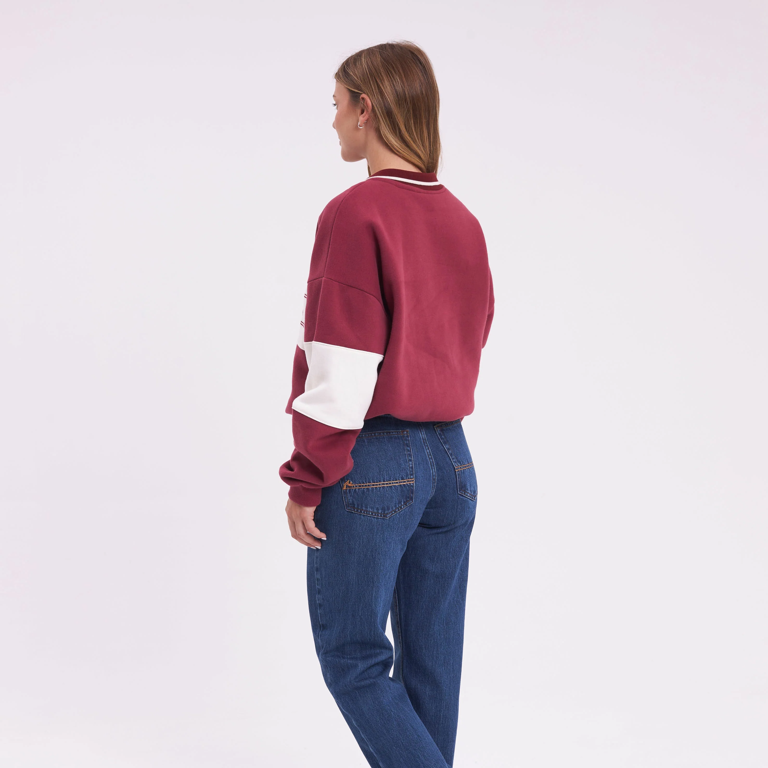 Buzo Rusty White Lines Polo Crew Ld Rhubarb - Image 5