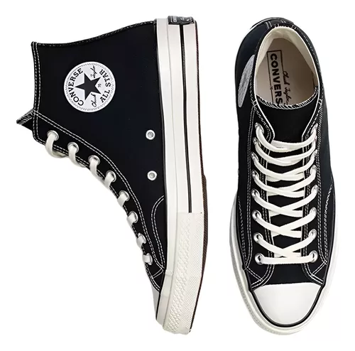 CALZADO CONVERSE CHUCK 70 HI BLACK/WHITE/EGRET SC - Image 4