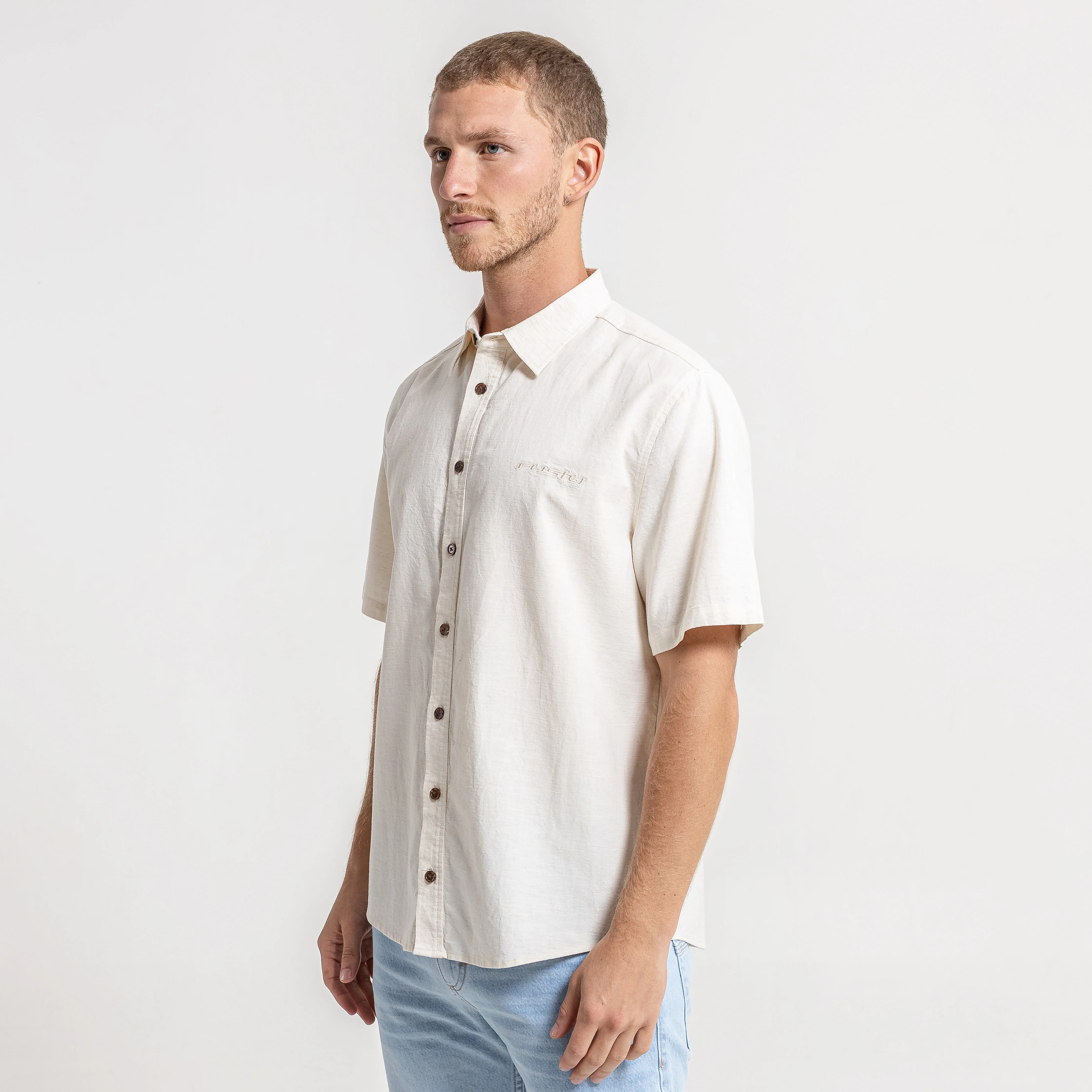 Camisa Mc Rusty Overtone 3 Shirt Sand - Image 3