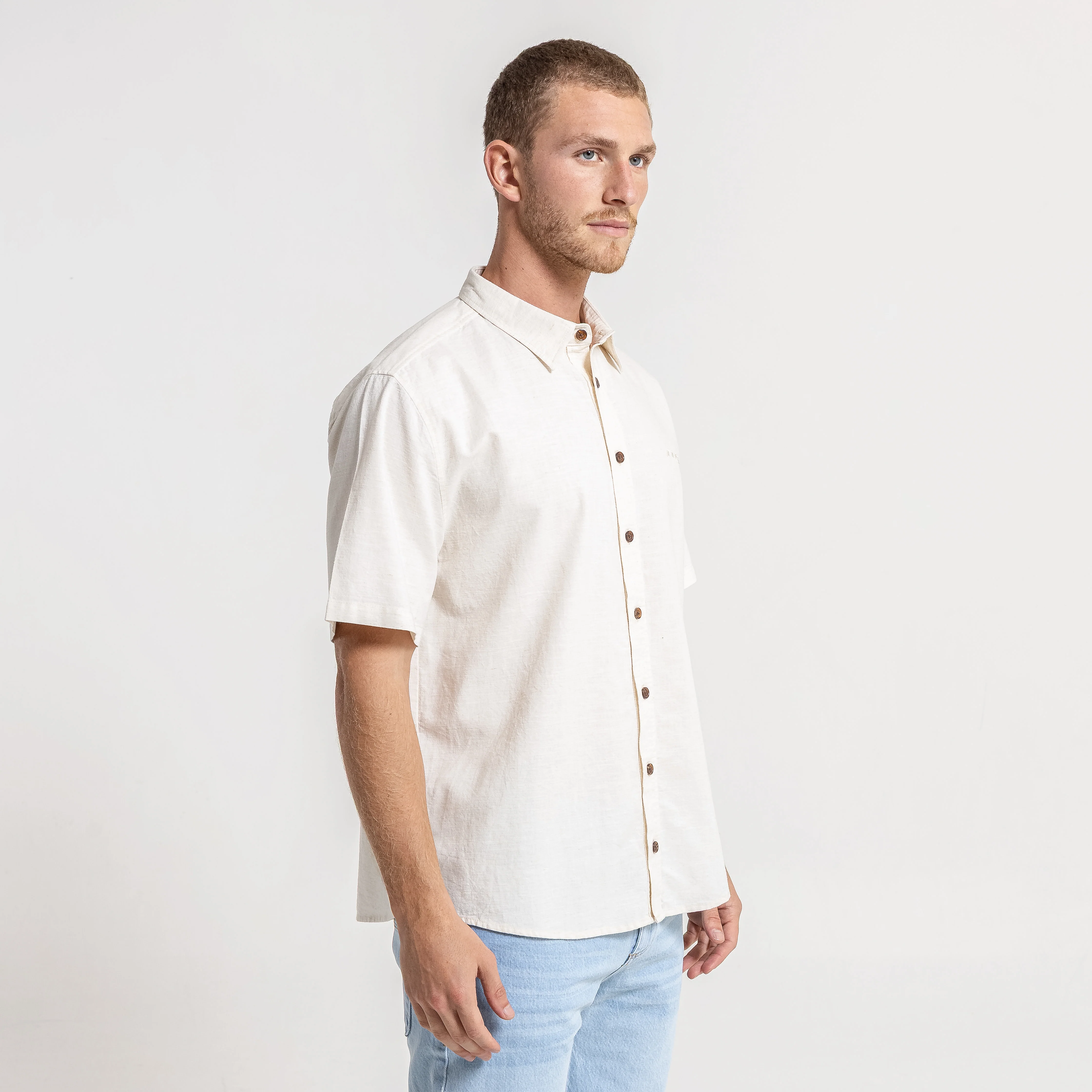 Camisa Mc Rusty Overtone 3 Shirt Sand - Image 4