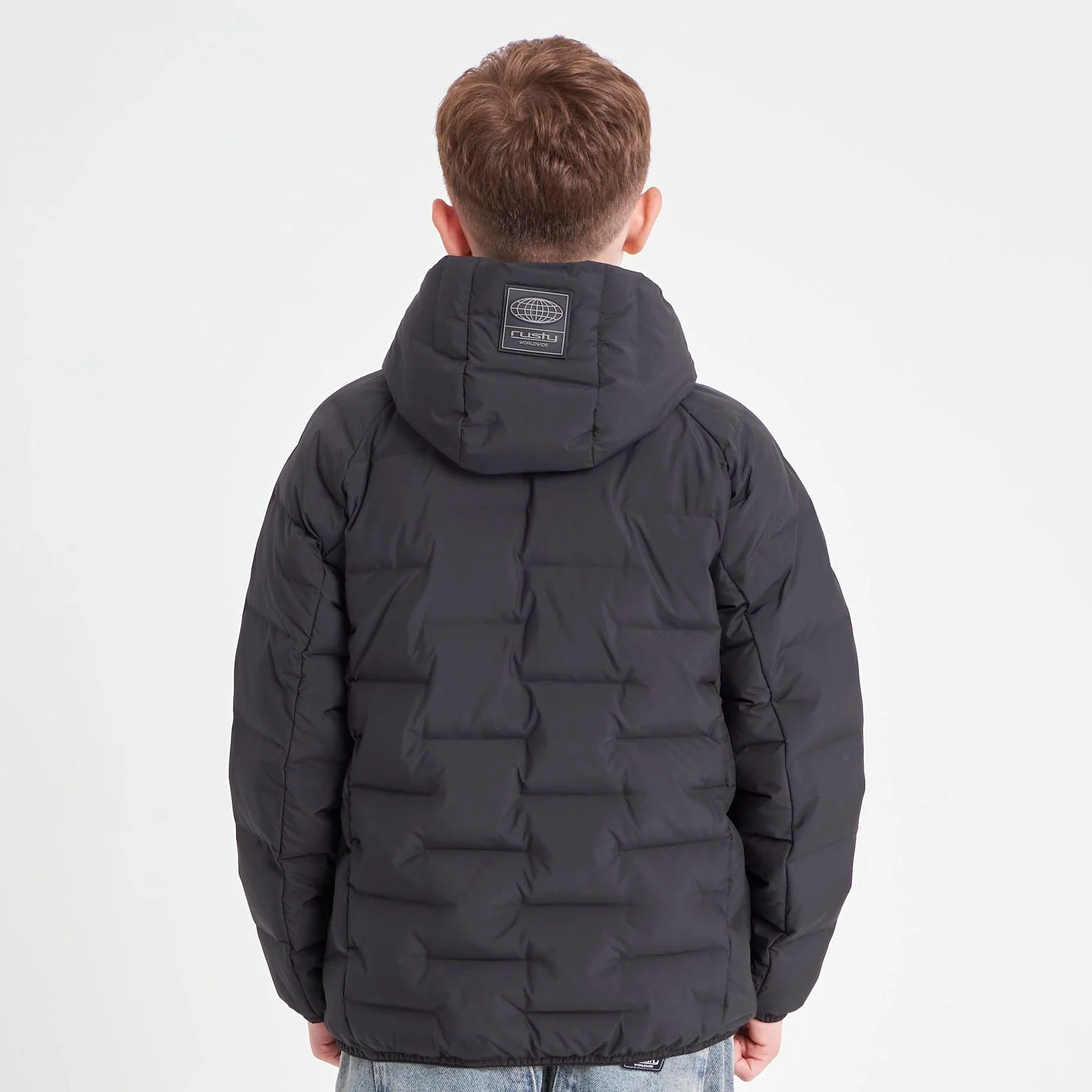 Campera Abrigo Rusty Arrow Town Jacket Jr Black - Image 7
