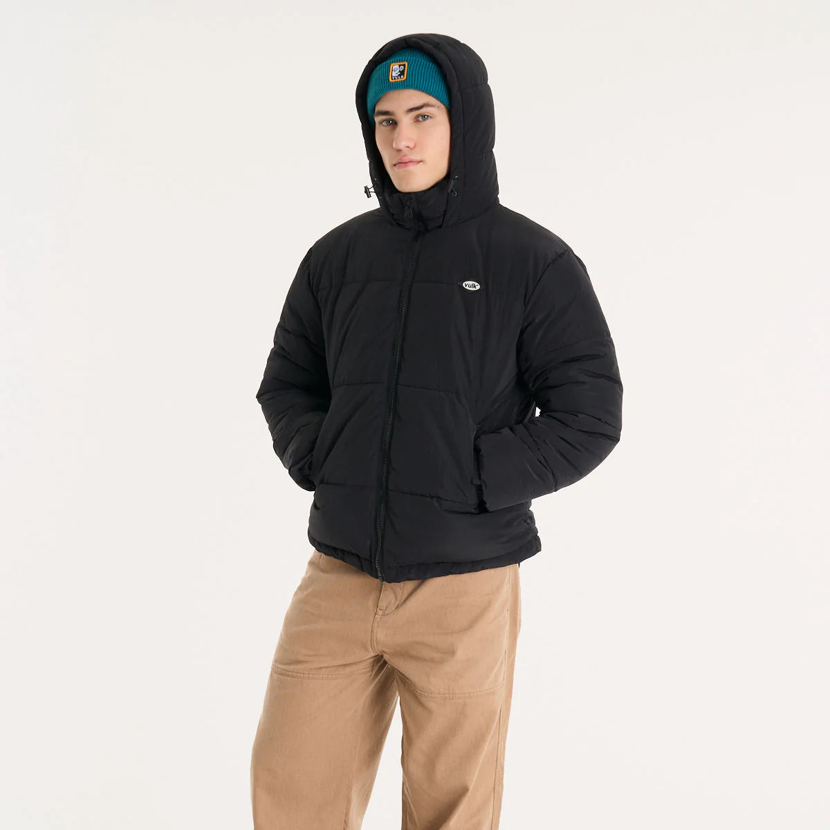 Campera Abrigo Vulk East Jacket Black - Image 6