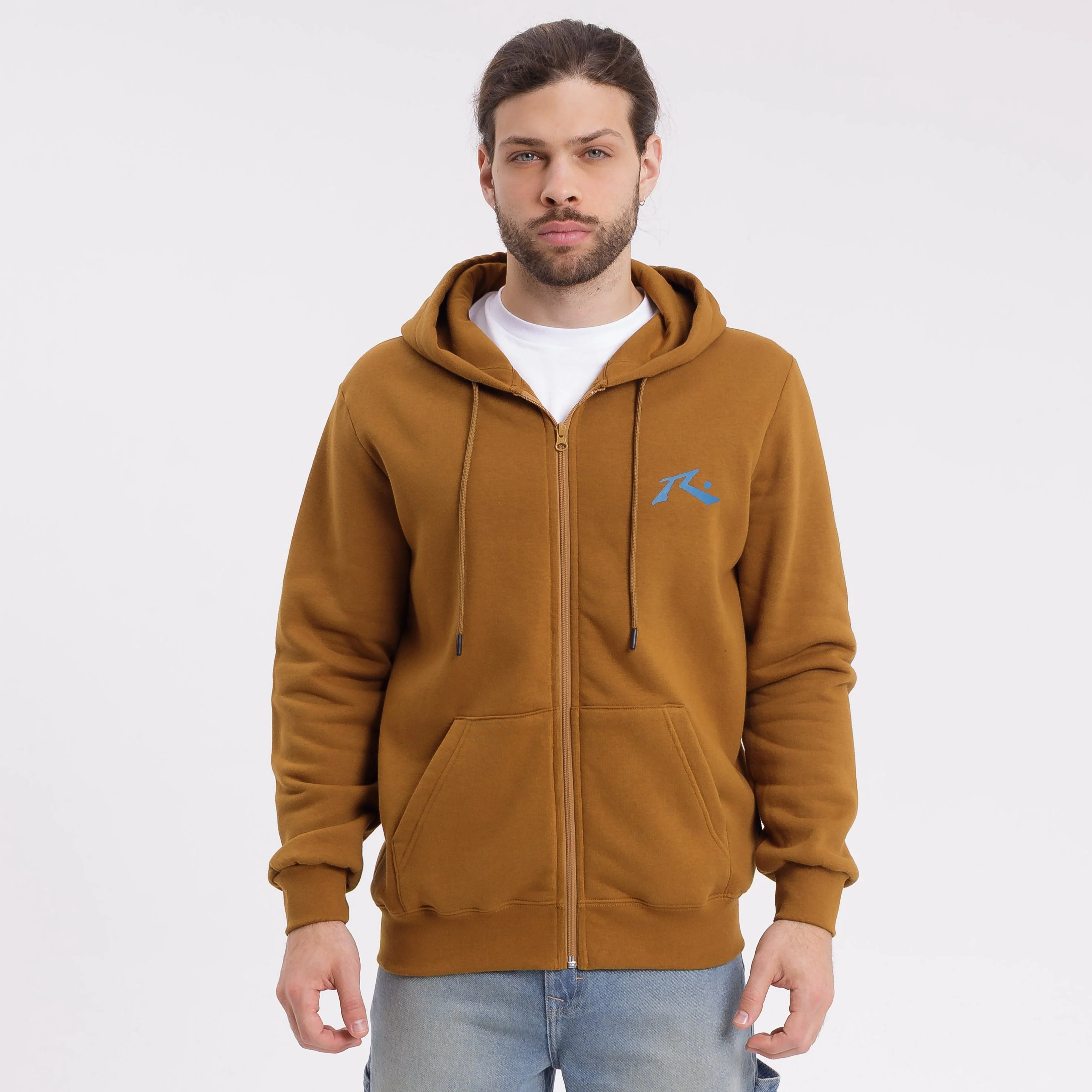 Campera Canguro Rusty Competition Zh Brown S/Blue - Image 2