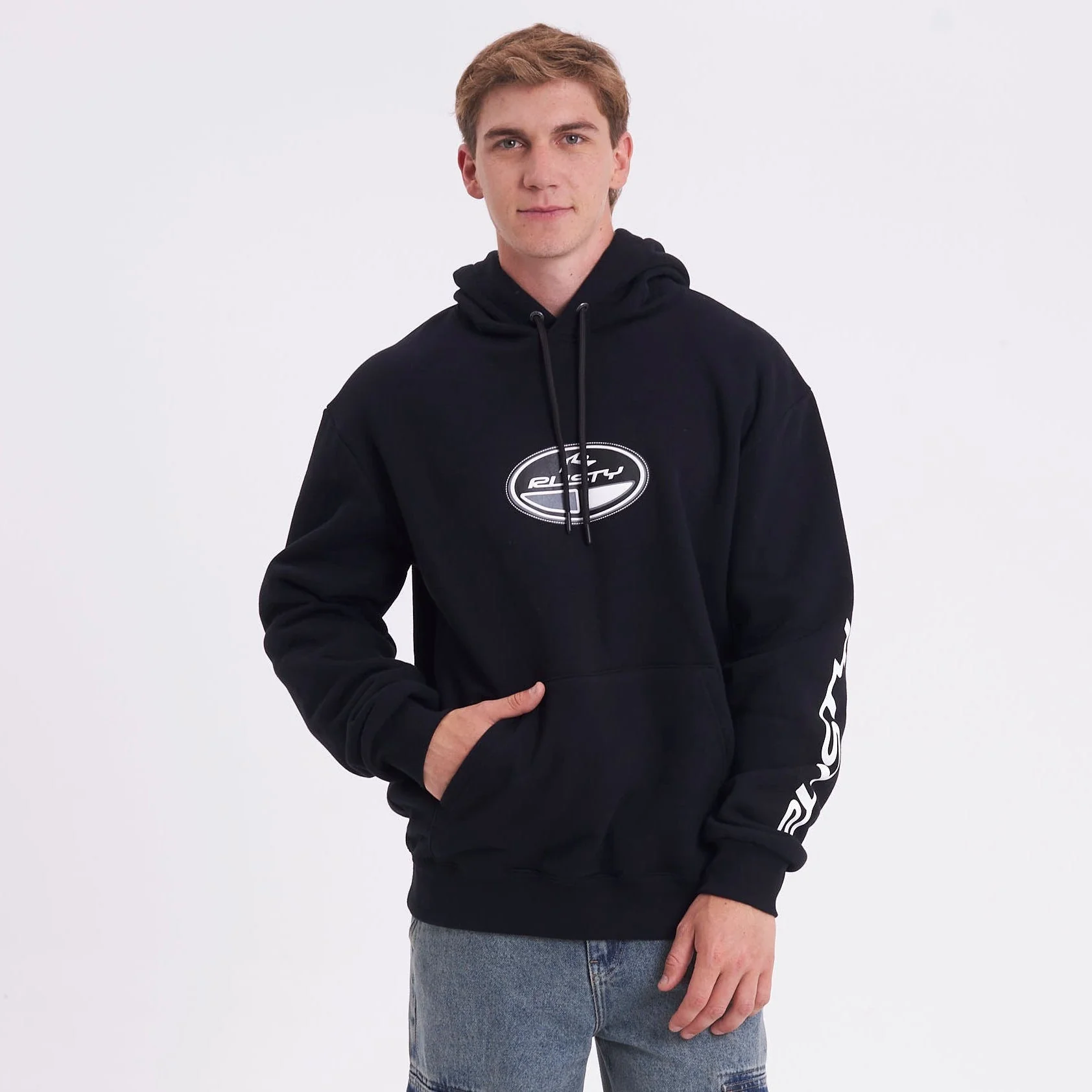 Canguro Rusty Ovalix Hood Black