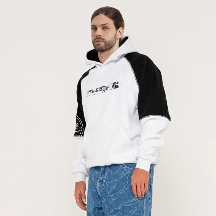 Canguro Rusty Incognito Hooded Fleece* Ecru Marle - Image 2
