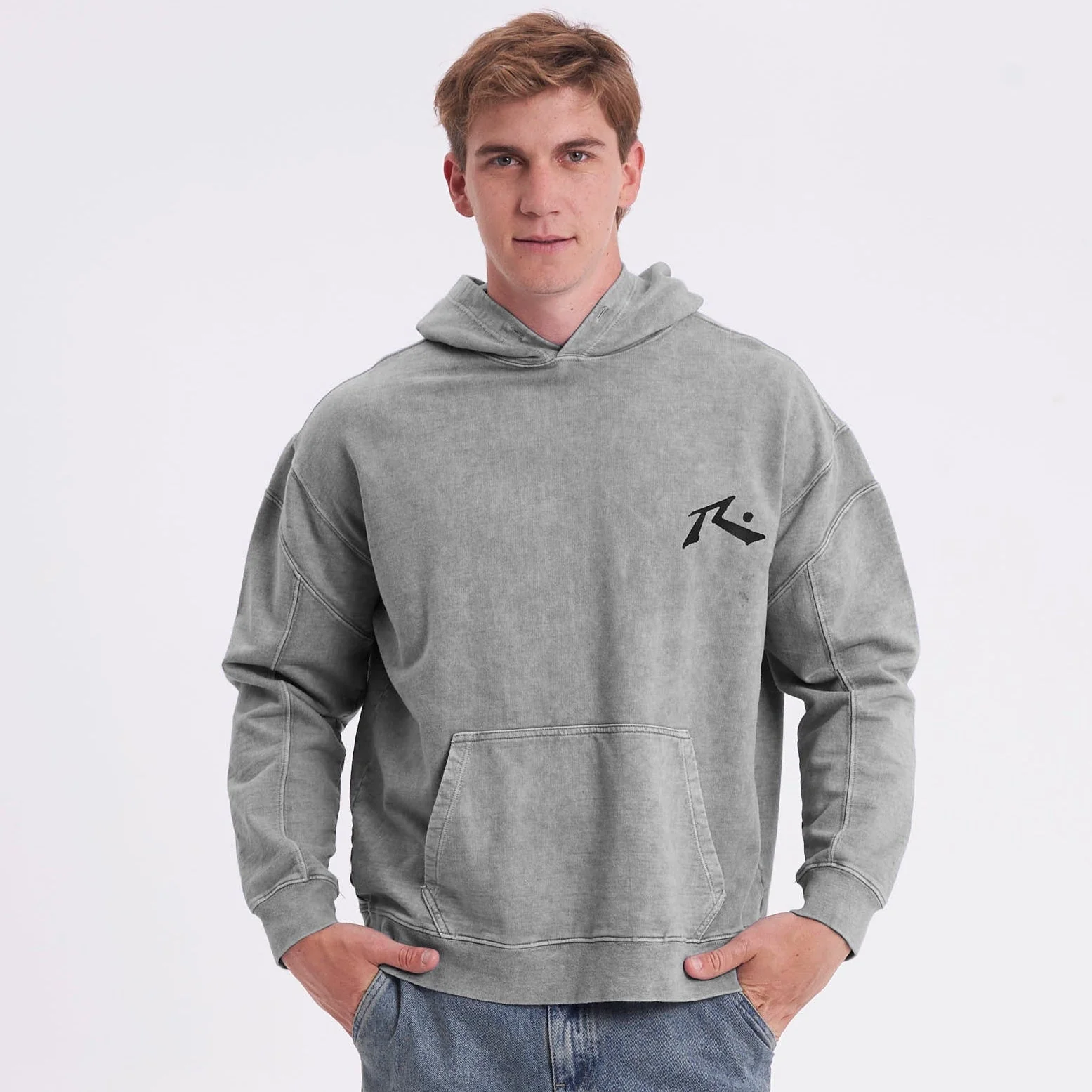 Canguro Rusty Holler Hood* Mid Grey