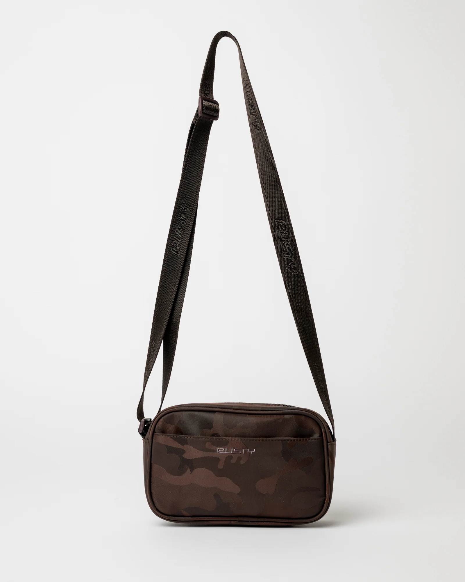 Cartera Rusty Stellar Nylon Camo Side Bag Java - Image 3