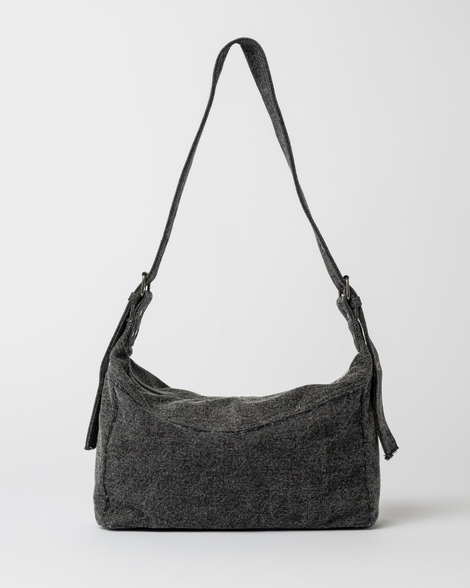 Cartera Rusty Roxanne Denim Shoulder Bag Washed Black - Image 5