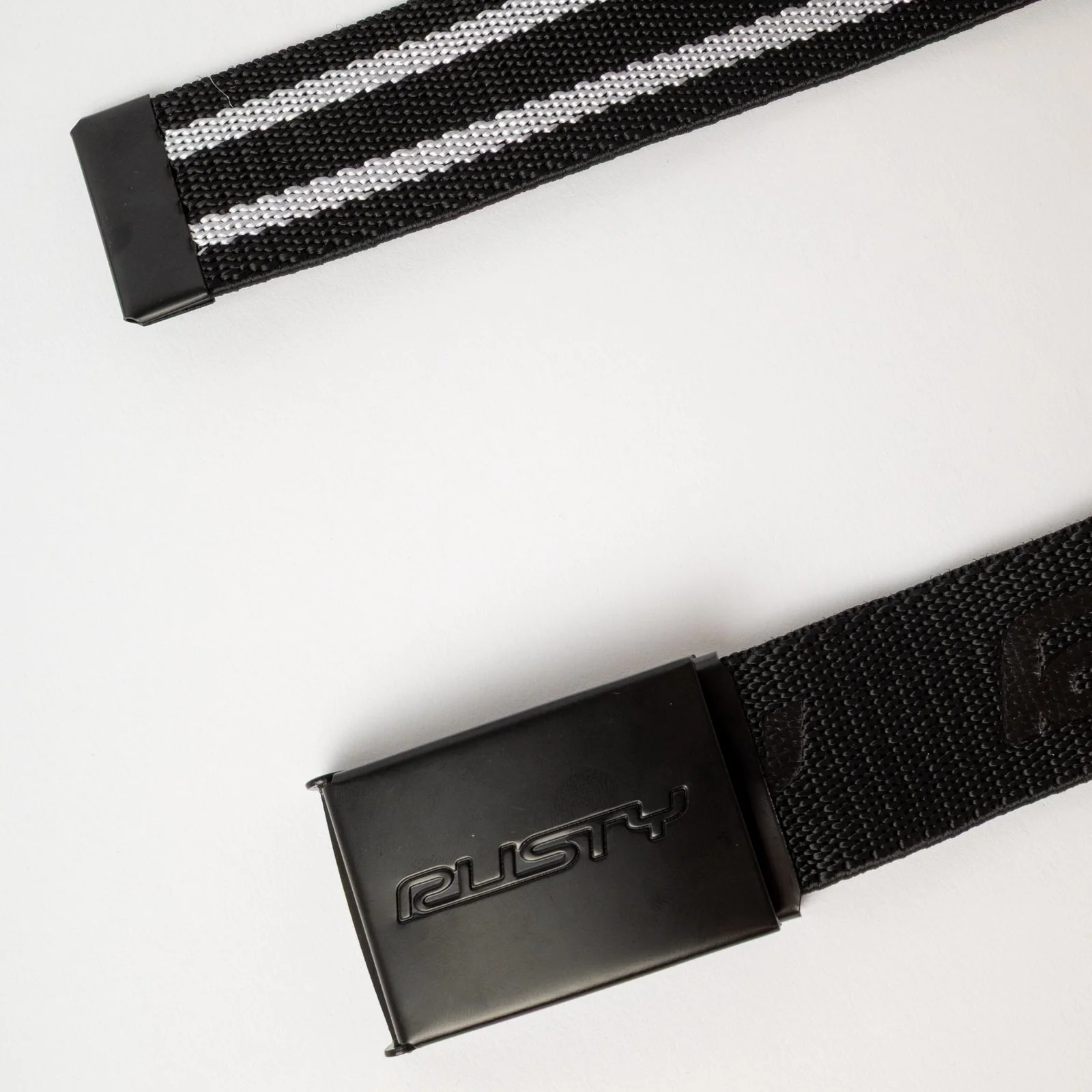 Cinturon Rusty Flip Daddy Elastic Webbing Belt Black - Image 7