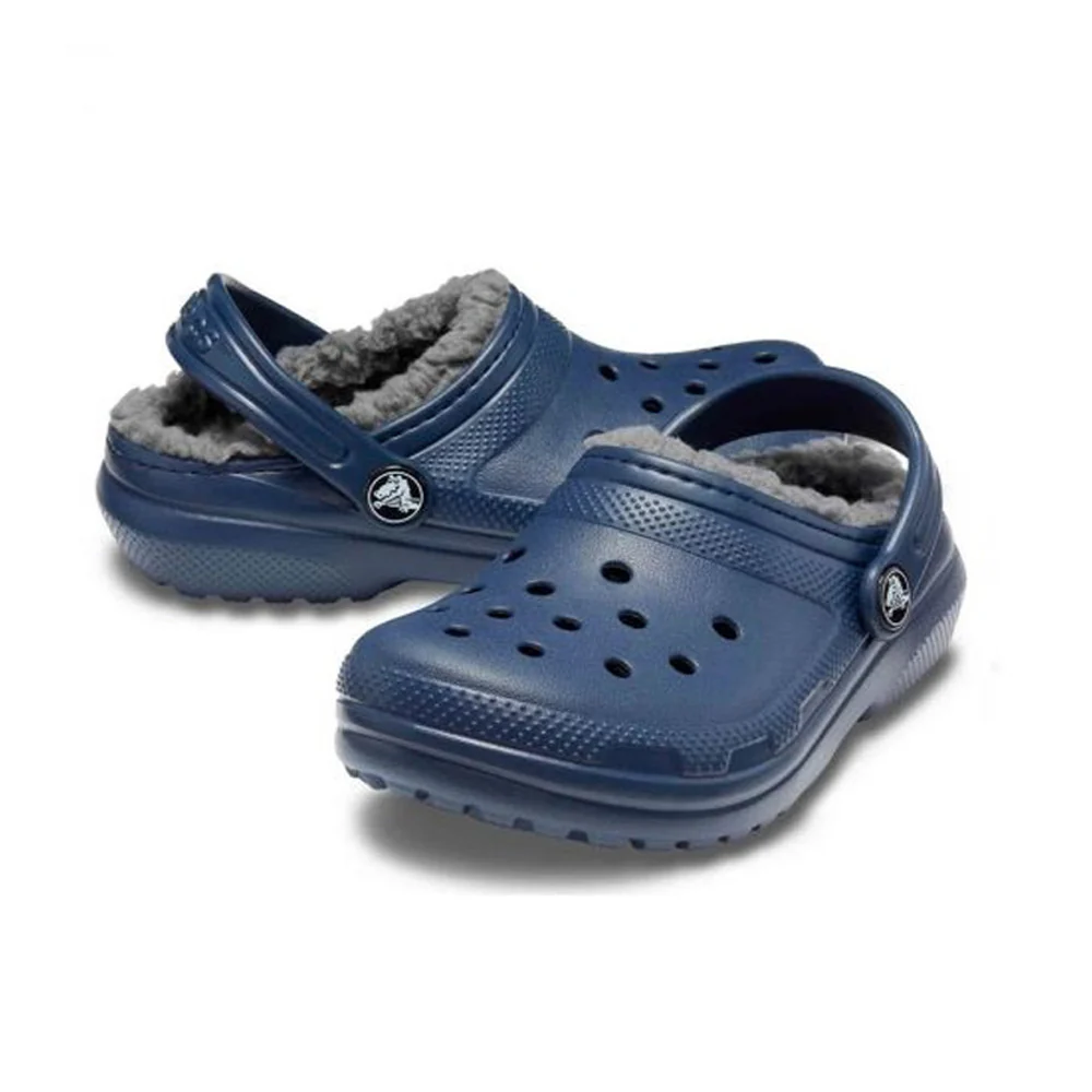 Crocs Classic Lined Clog Navy - Image 3