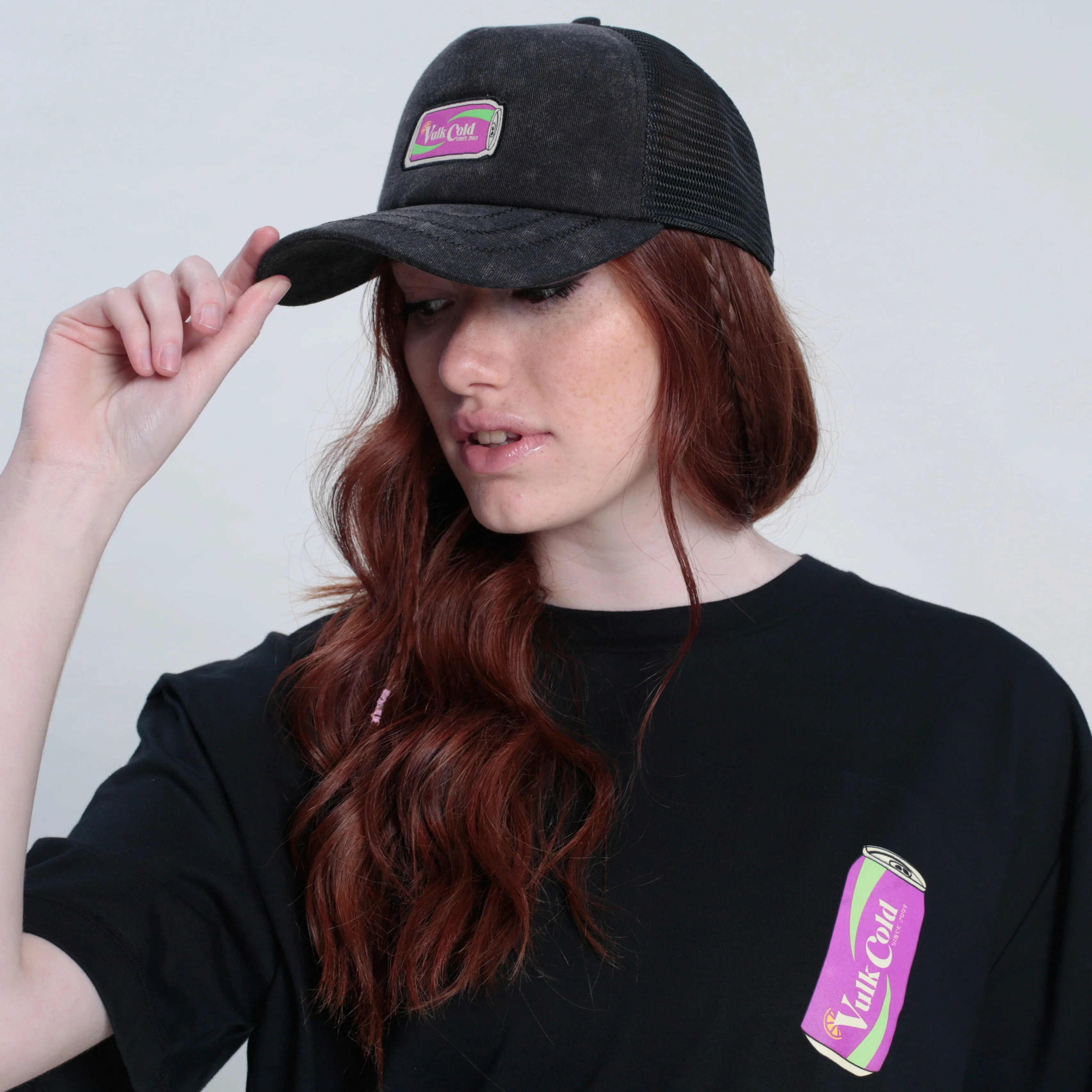 Gorra Vulk Cans Trucker Black - Image 5