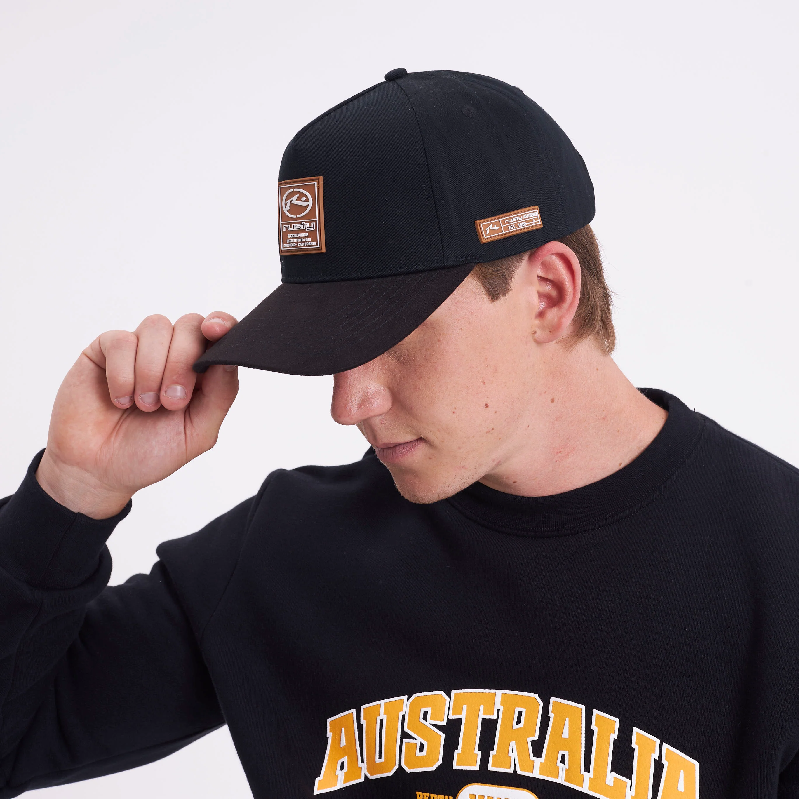 Gorra Rusty Facelift Cap Black - Image 2