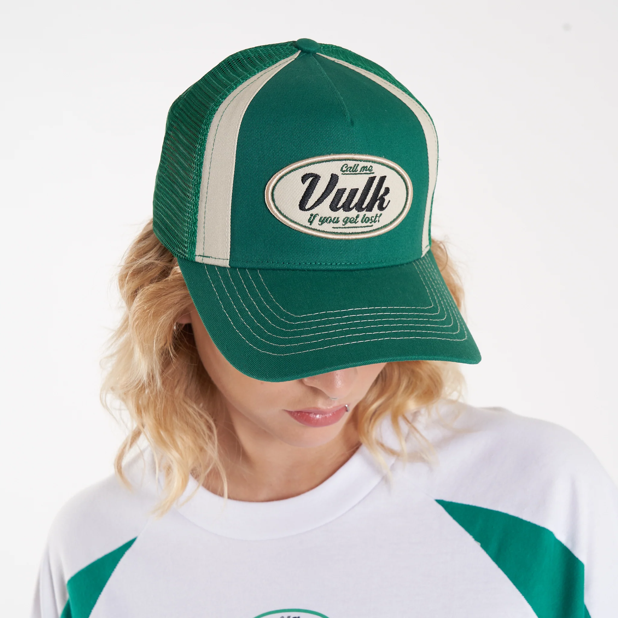 Gorra Vulk Mart Trucker Green - Image 3