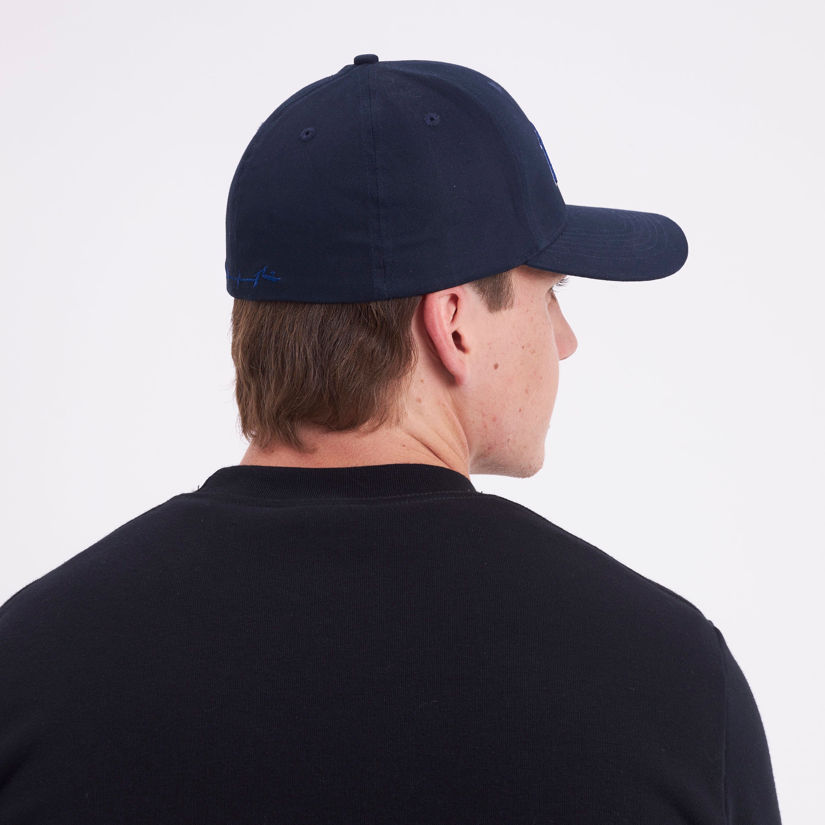 Gorra Rusty New Competition Flexfit Cap Navy Blue - Image 4