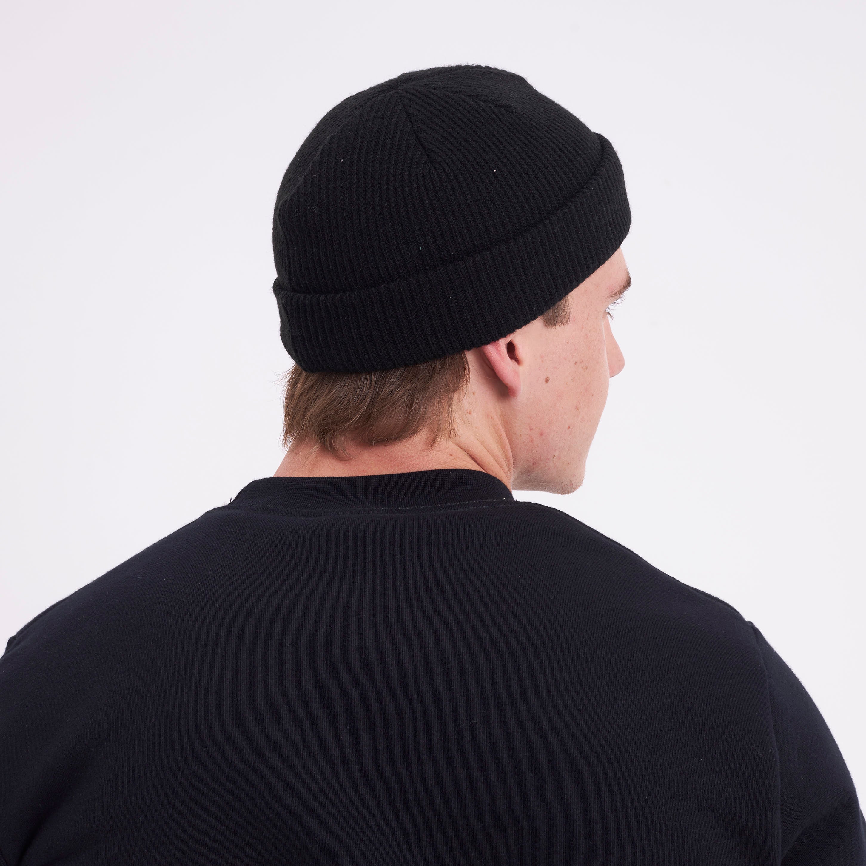 Gorro Lana Rusty Fisherman Beanie Black - Image 3