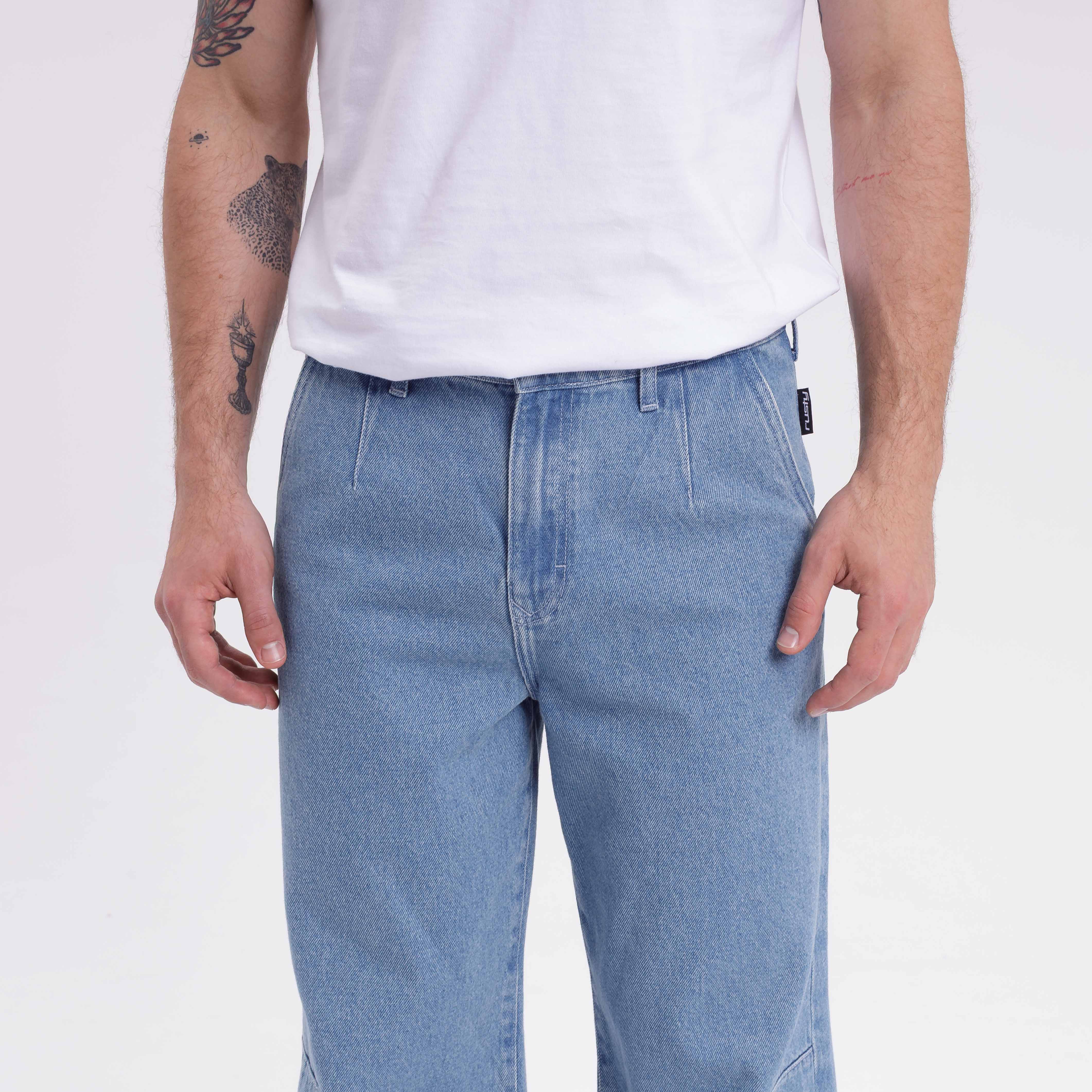 Jean Rusty Morty Skate Jean Flat Sky - Image 2
