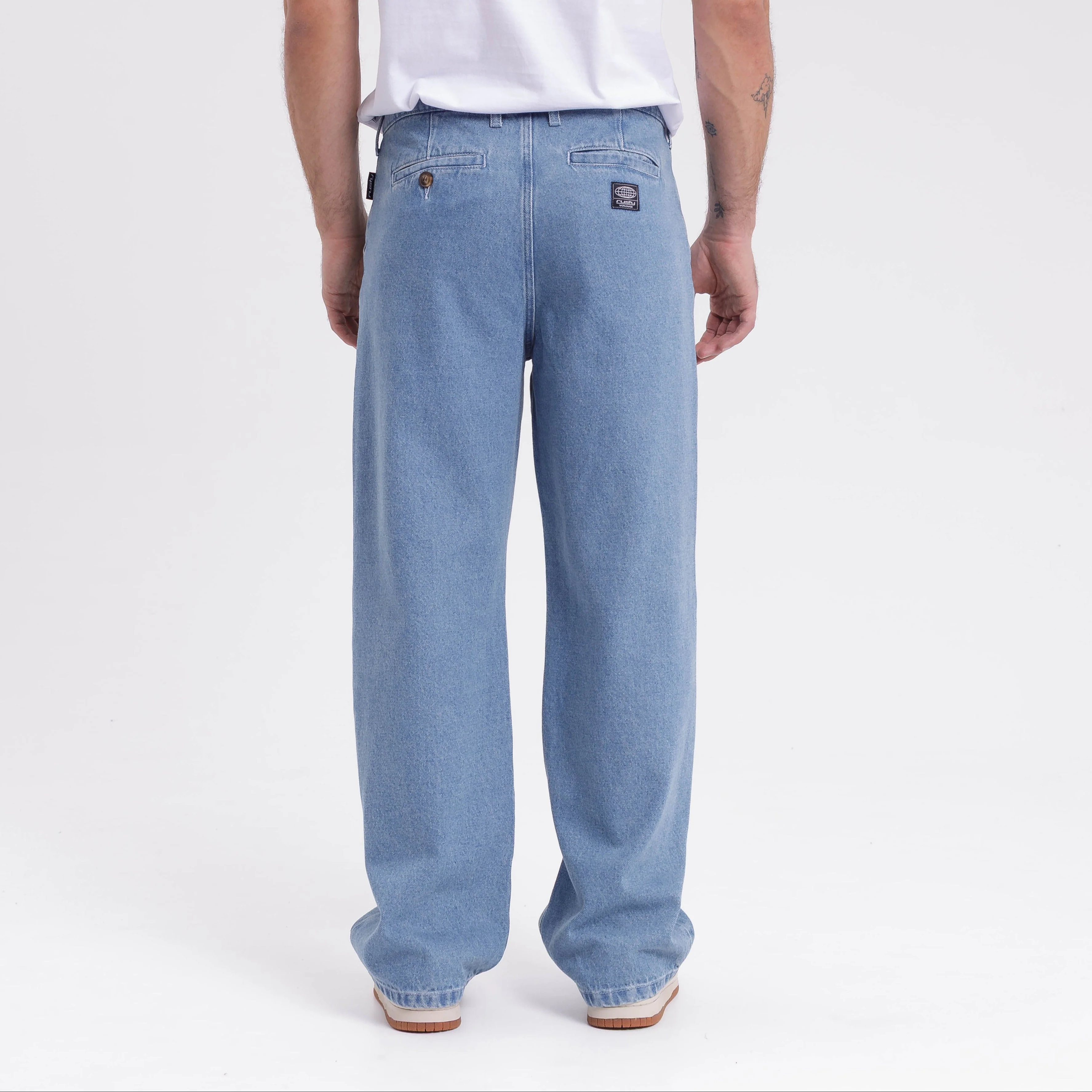 Jean Rusty Morty Skate Jean Flat Sky - Image 6
