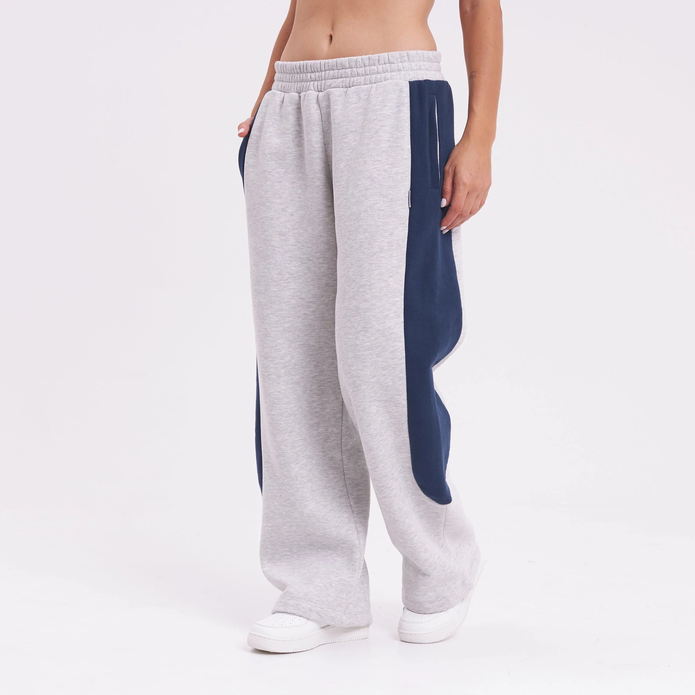 Jogging Rusty Harvest Cuffed Trackpant Ld Grey Marle - Image 3
