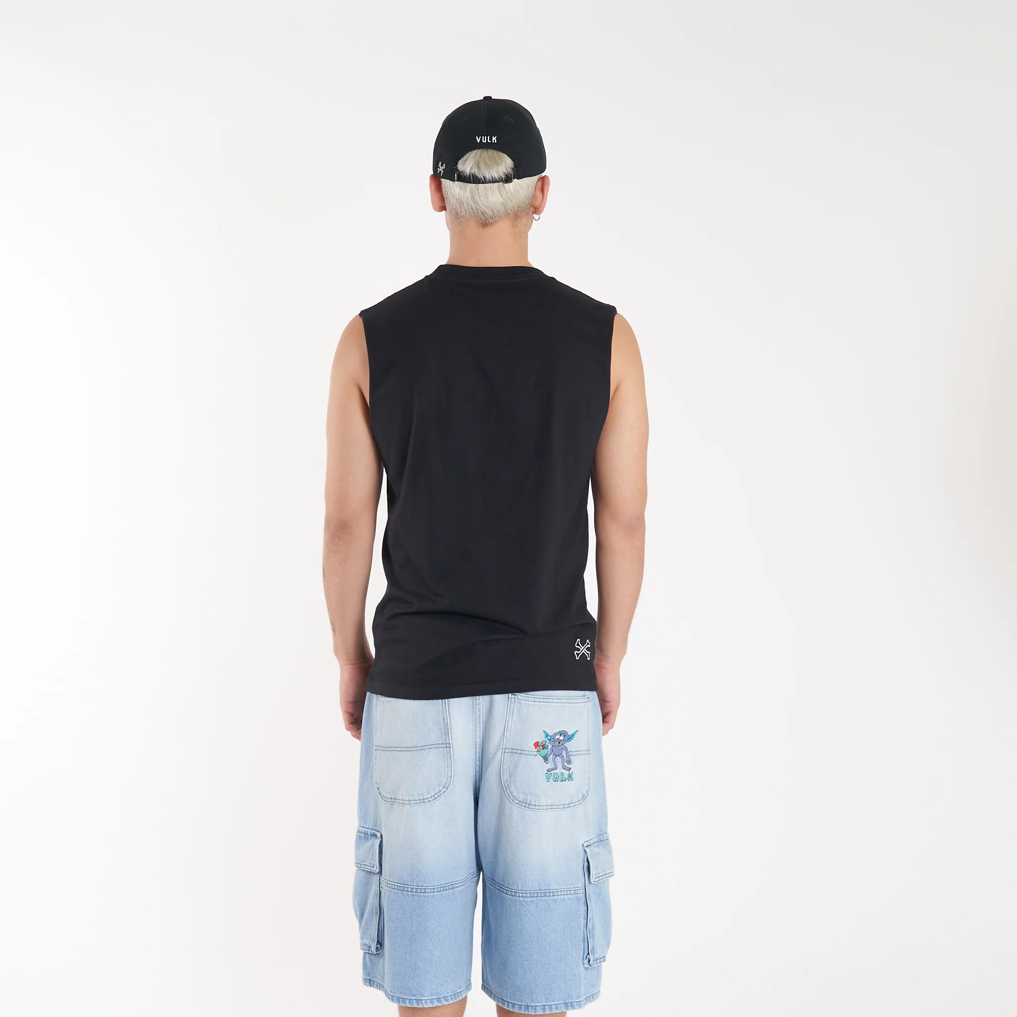 Musculosa Vulk Grimm Muscle Black - Image 11