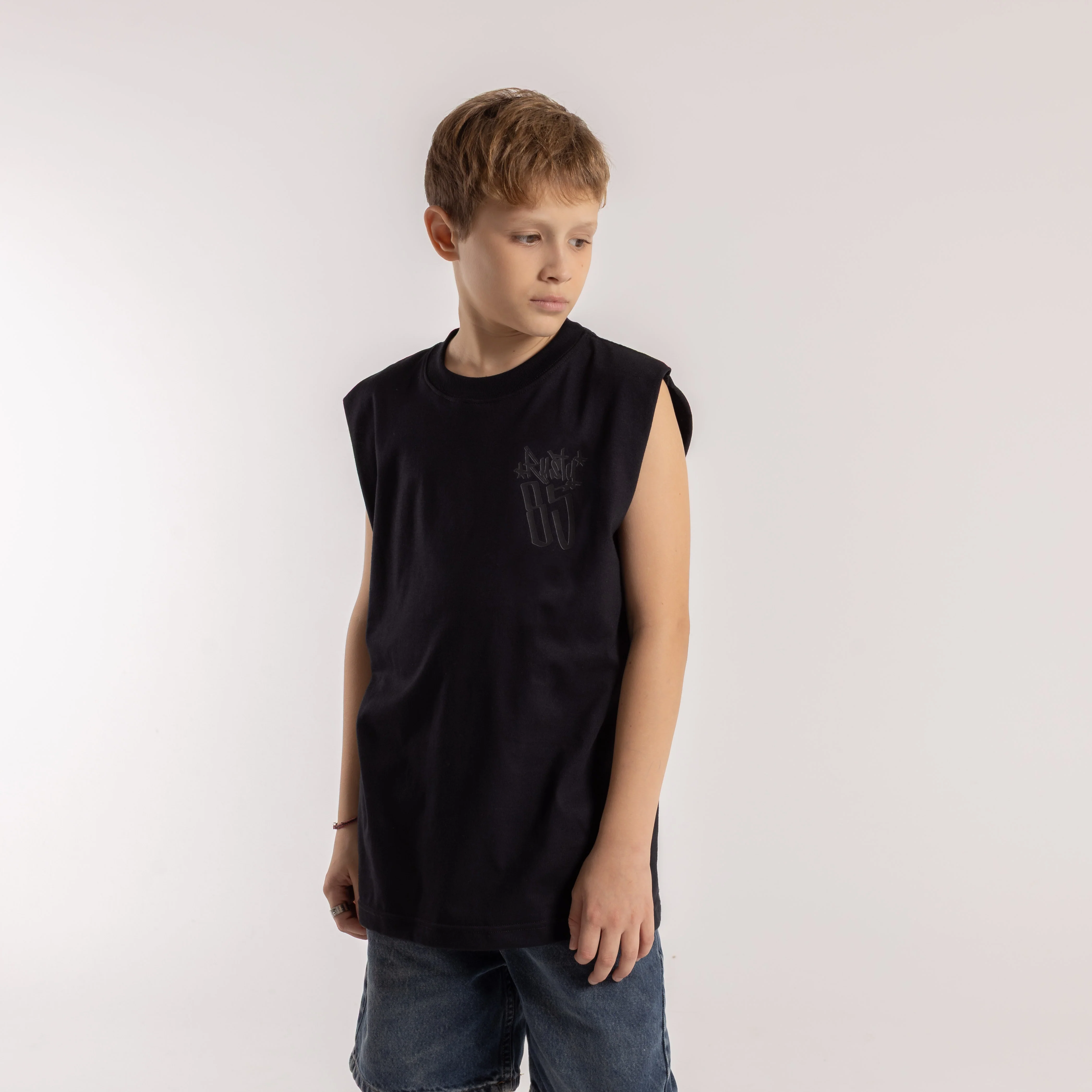 Musculosa Rusty The Sign Muscle Jr Black - Image 3