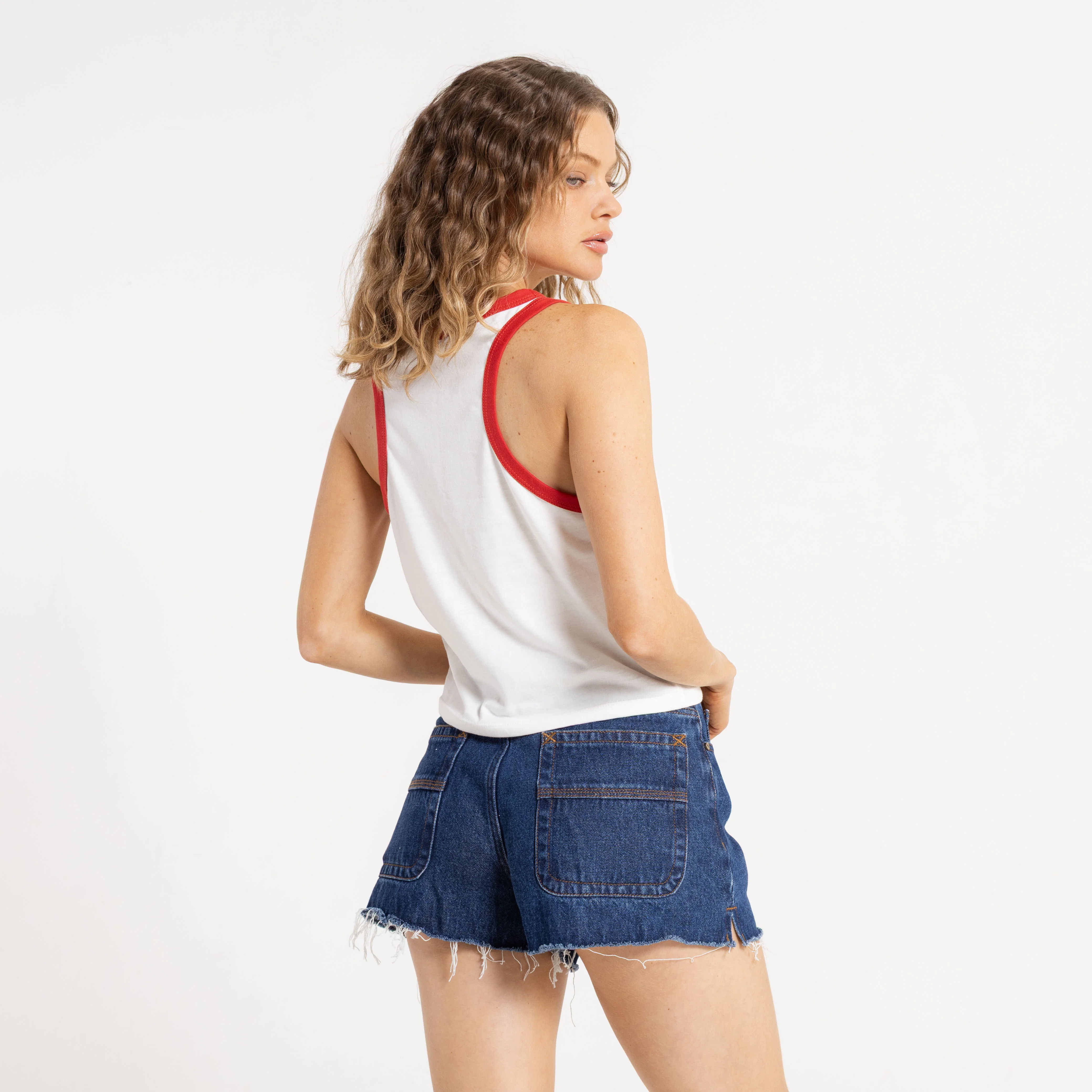 Musculosa Rusty Shoot It Tank Ld Snow White - Image 3
