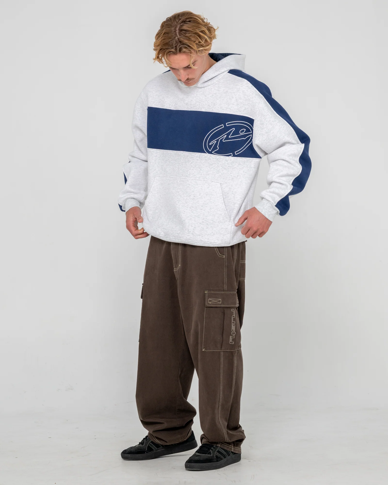 Pantalon Rusty Grizzly Baggy Cargo Pant Pinecone - Image 4