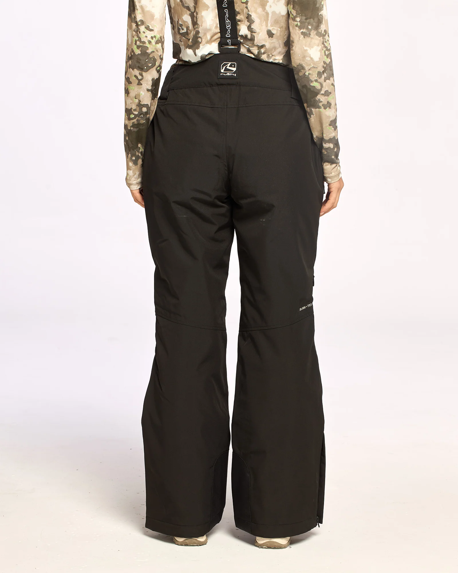 Pantalon Snow Rusty Feelin Womens Snow Pant Ld Black - Image 12
