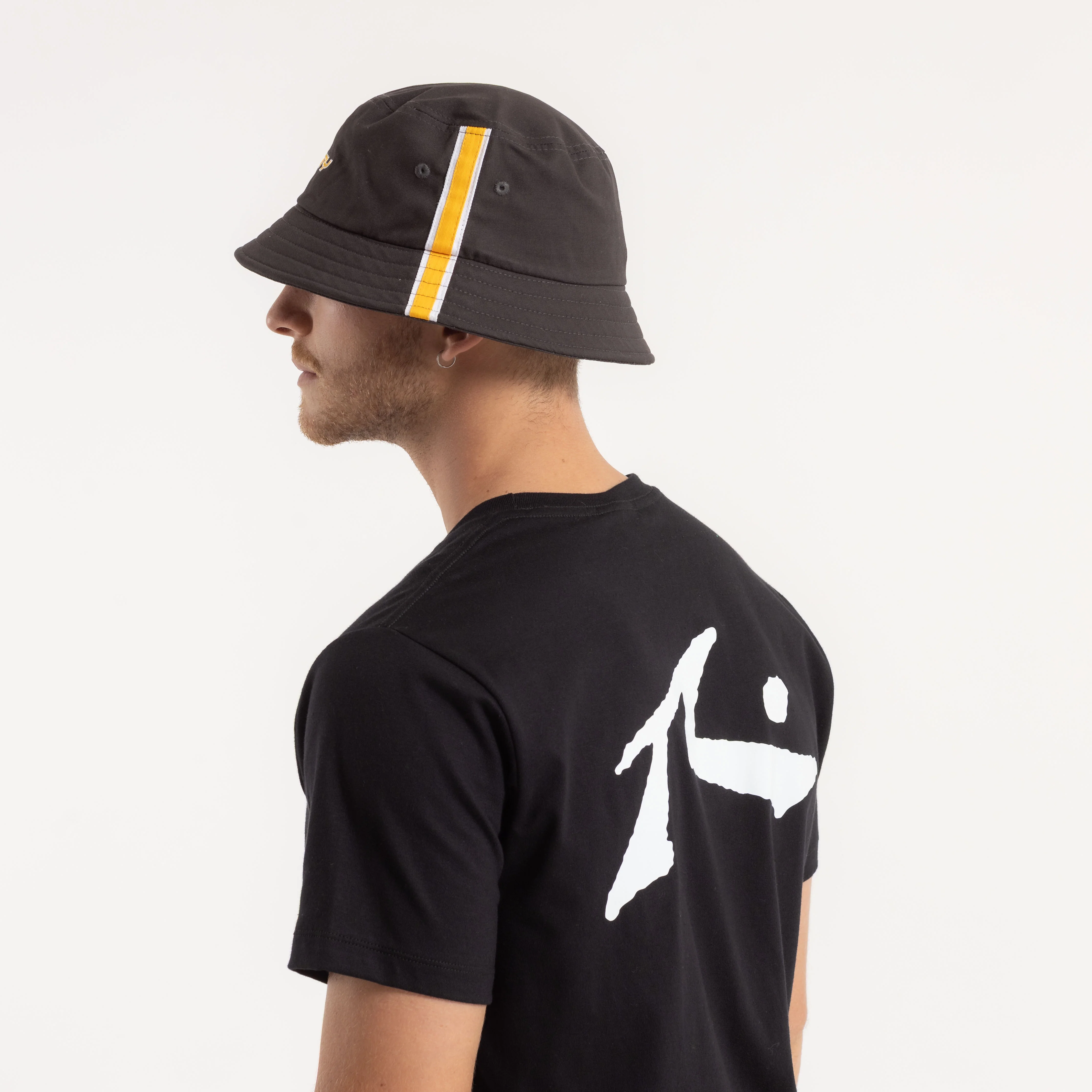 Piluso Rusty Friction Bucket Hat Carbon - Image 4
