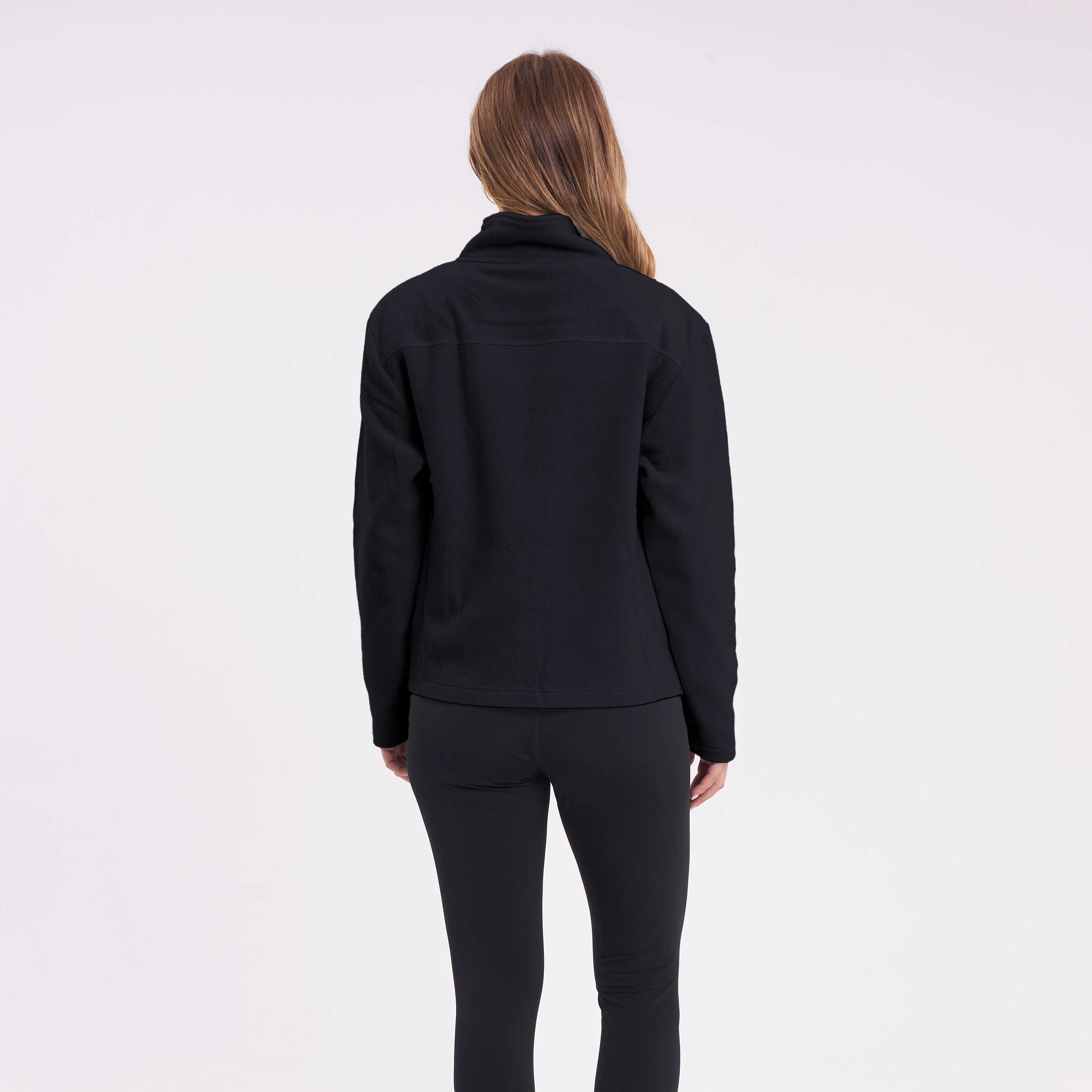 Polar Rusty Mystic Zip Through Polar Fleece Ld Black - Image 5