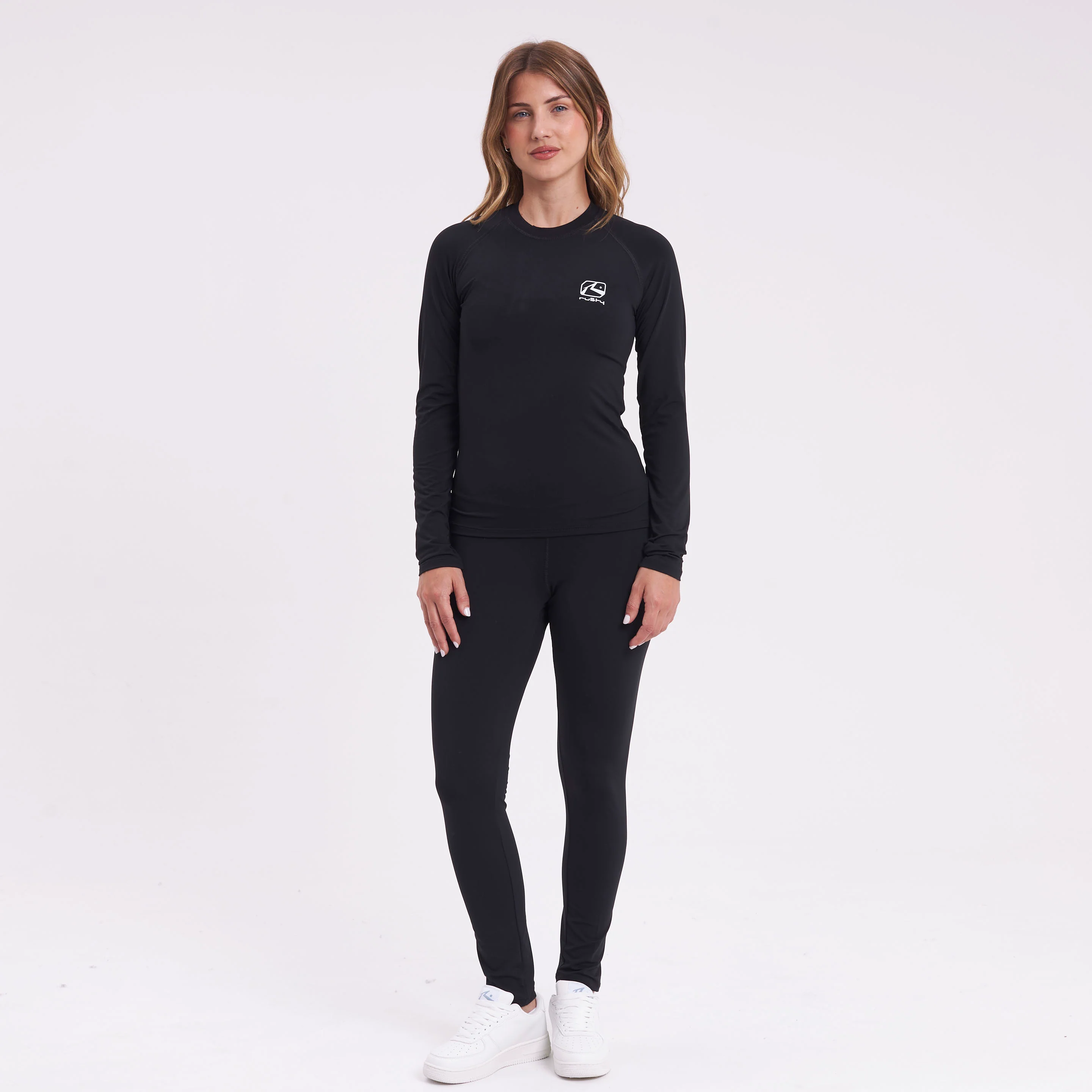 Remera Térmica Rusty Sense Base Layer Top Ld Black - Image 4