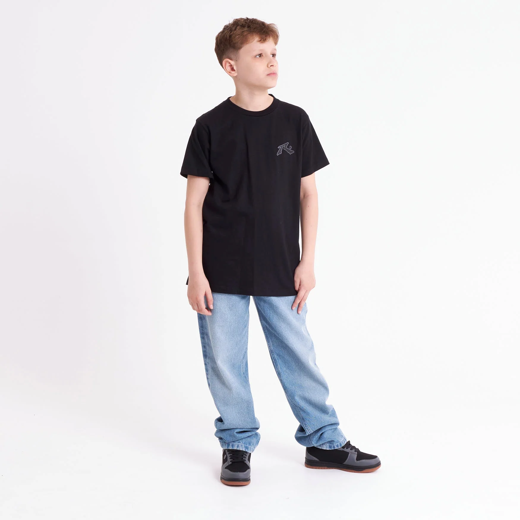 Remera Mc Rusty Competition 2.0 Tee Jr Black/Black - Image 3