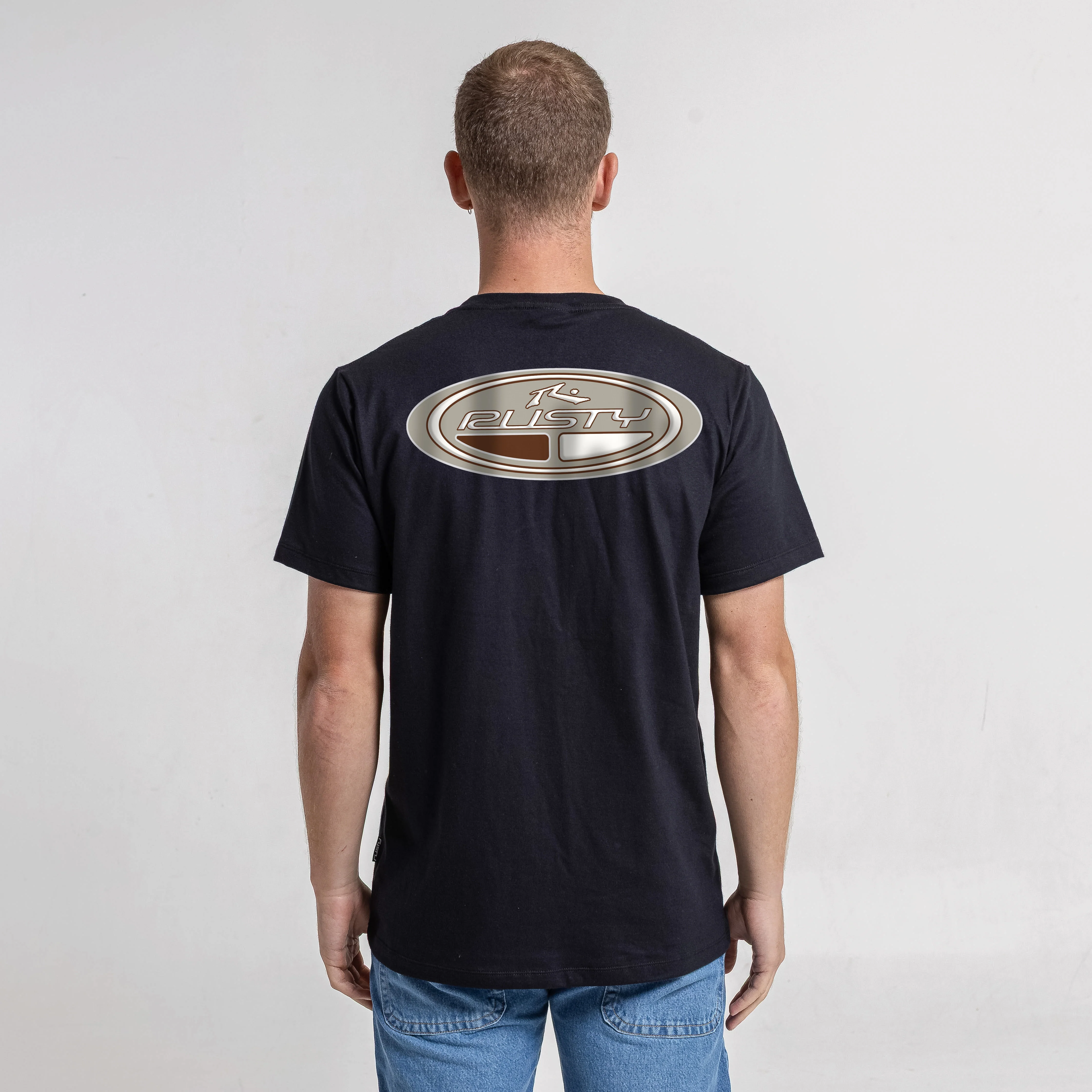 Remera Mc Rusty Faden Tee Black - Image 3