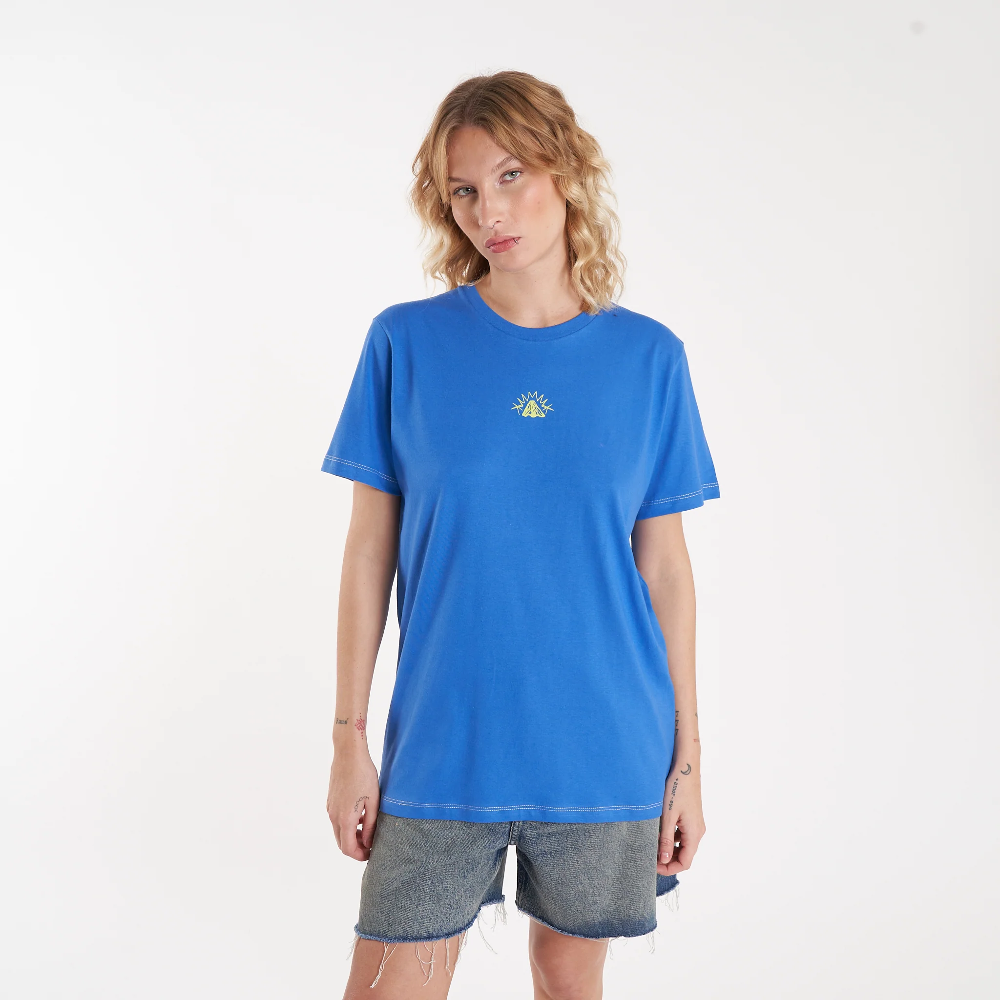 Remera Mc Vulk Volcano Tee Blue - Image 2