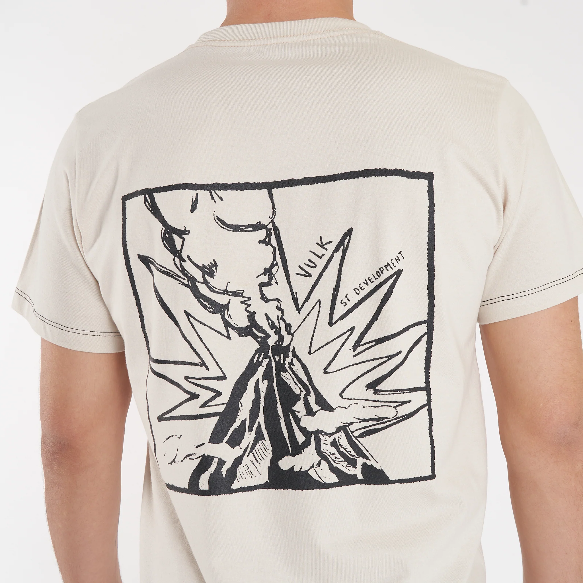 Remera Mc Vulk Volcano Tee Cream - Image 9