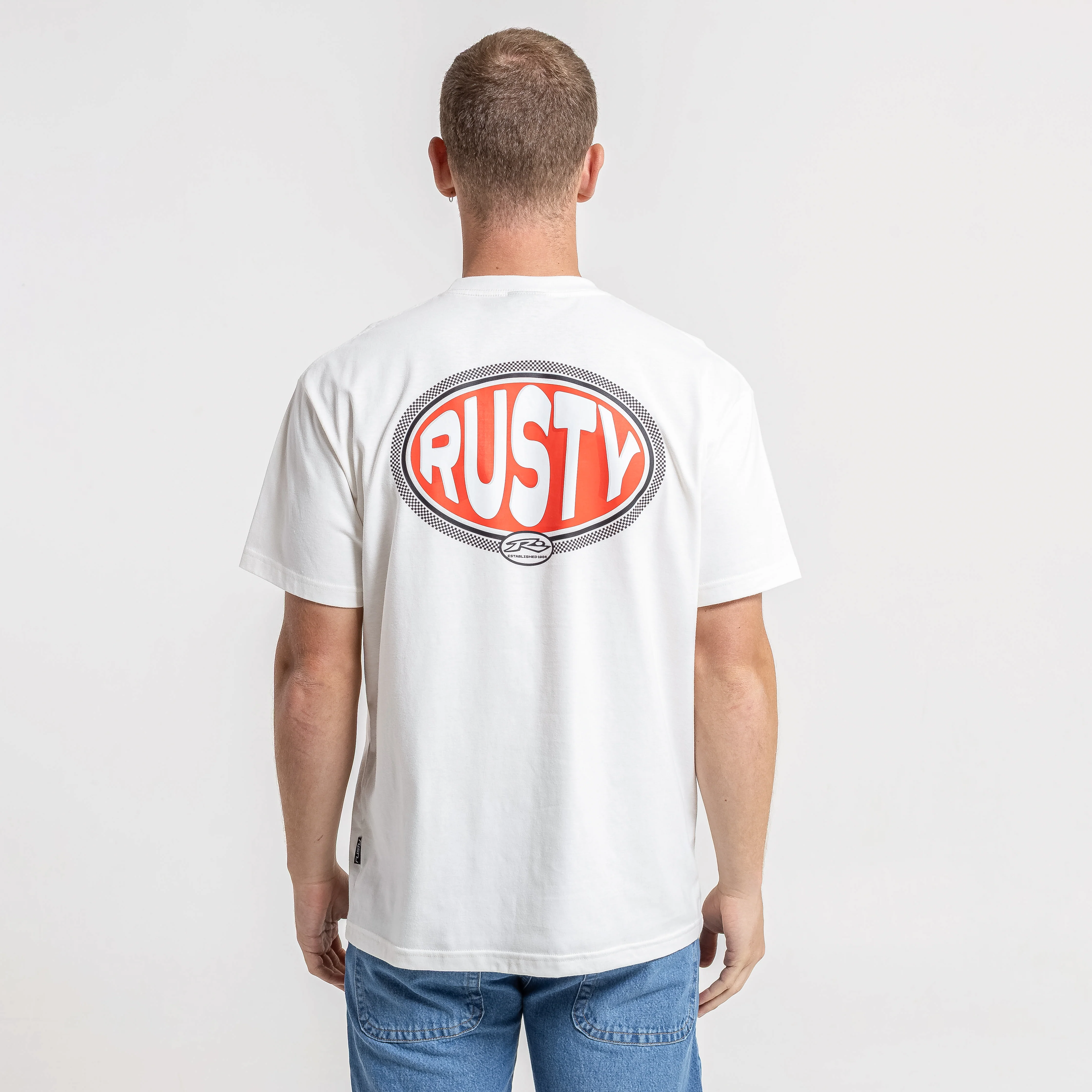 Remera Mc Rusty Highway 405 Tee Megabig Ecru - Image 4