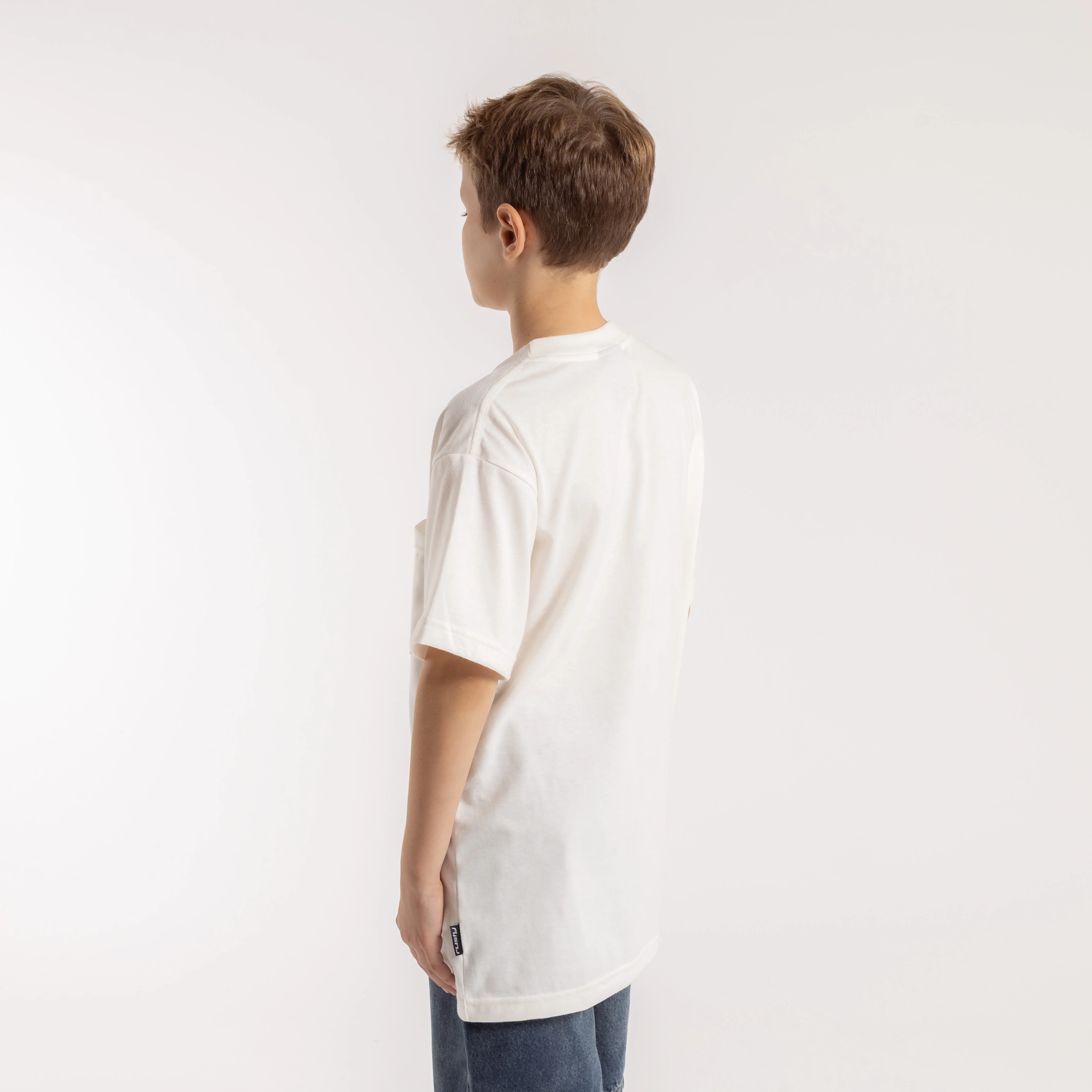 Remera Mc Rusty Stezei Serie 3 Tee Jr Ecru - Image 3