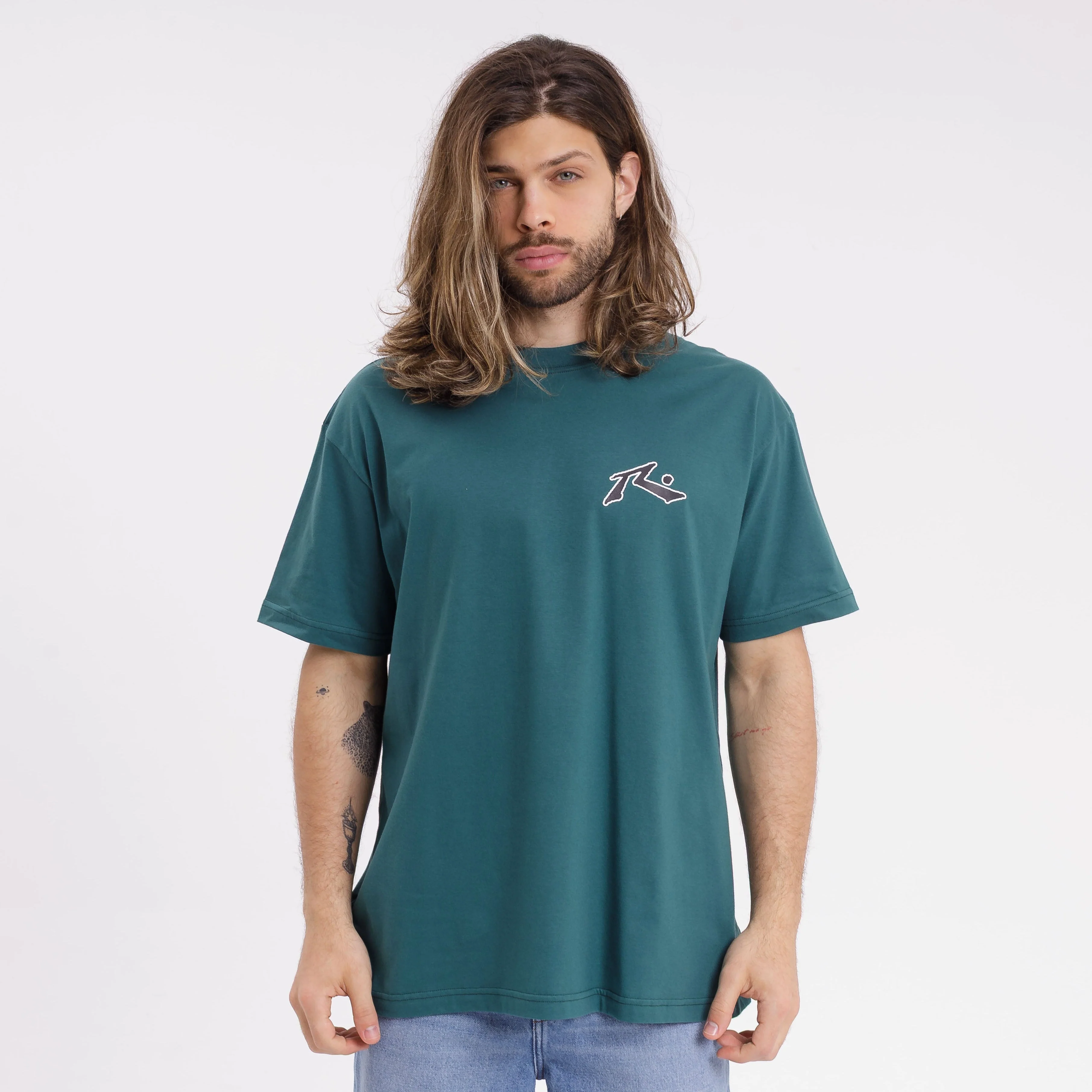 Remera Mc Rusty Competition 2.0 Tee Green B/Black - Image 2