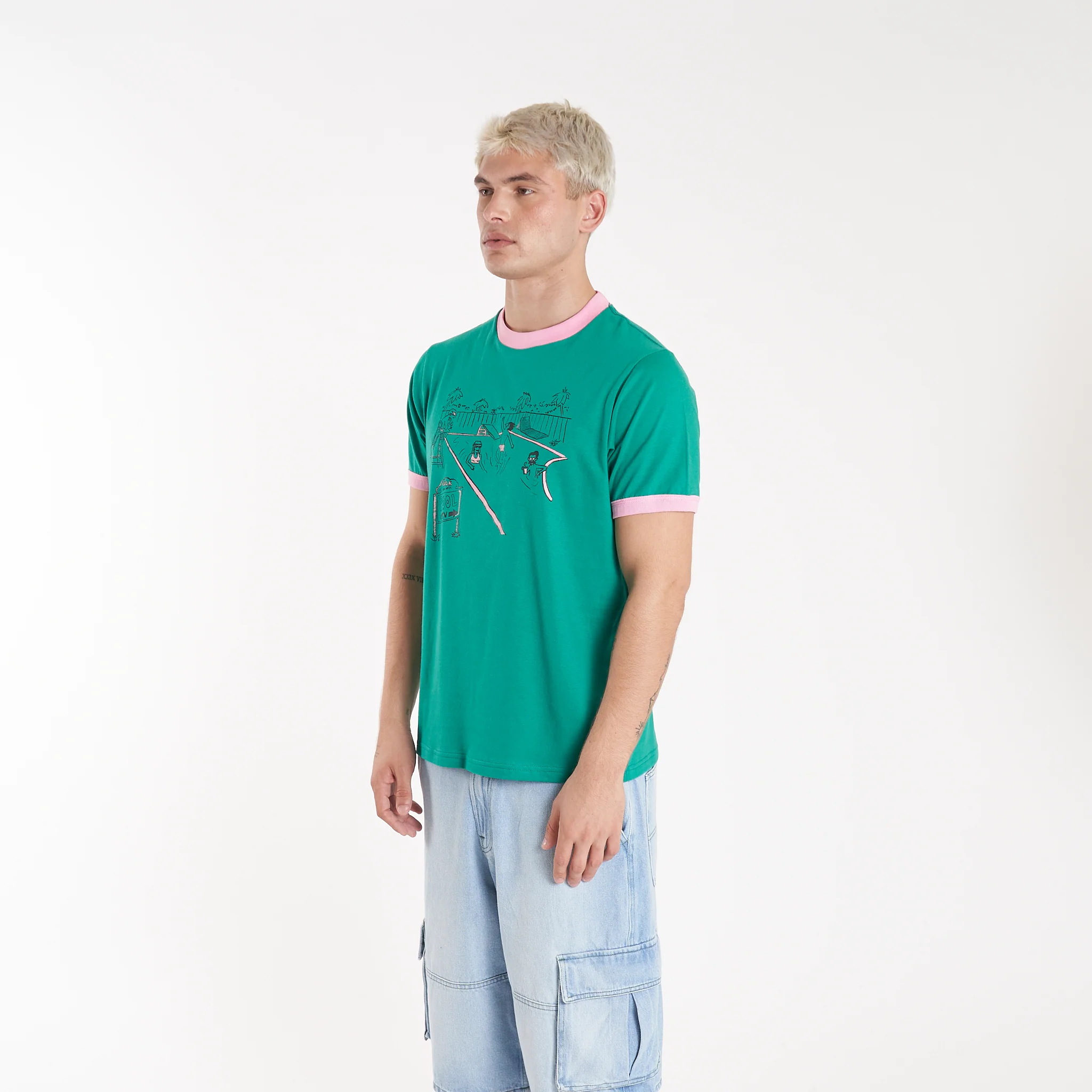 Remera Mc Vulk Chill Tee Green - Image 6