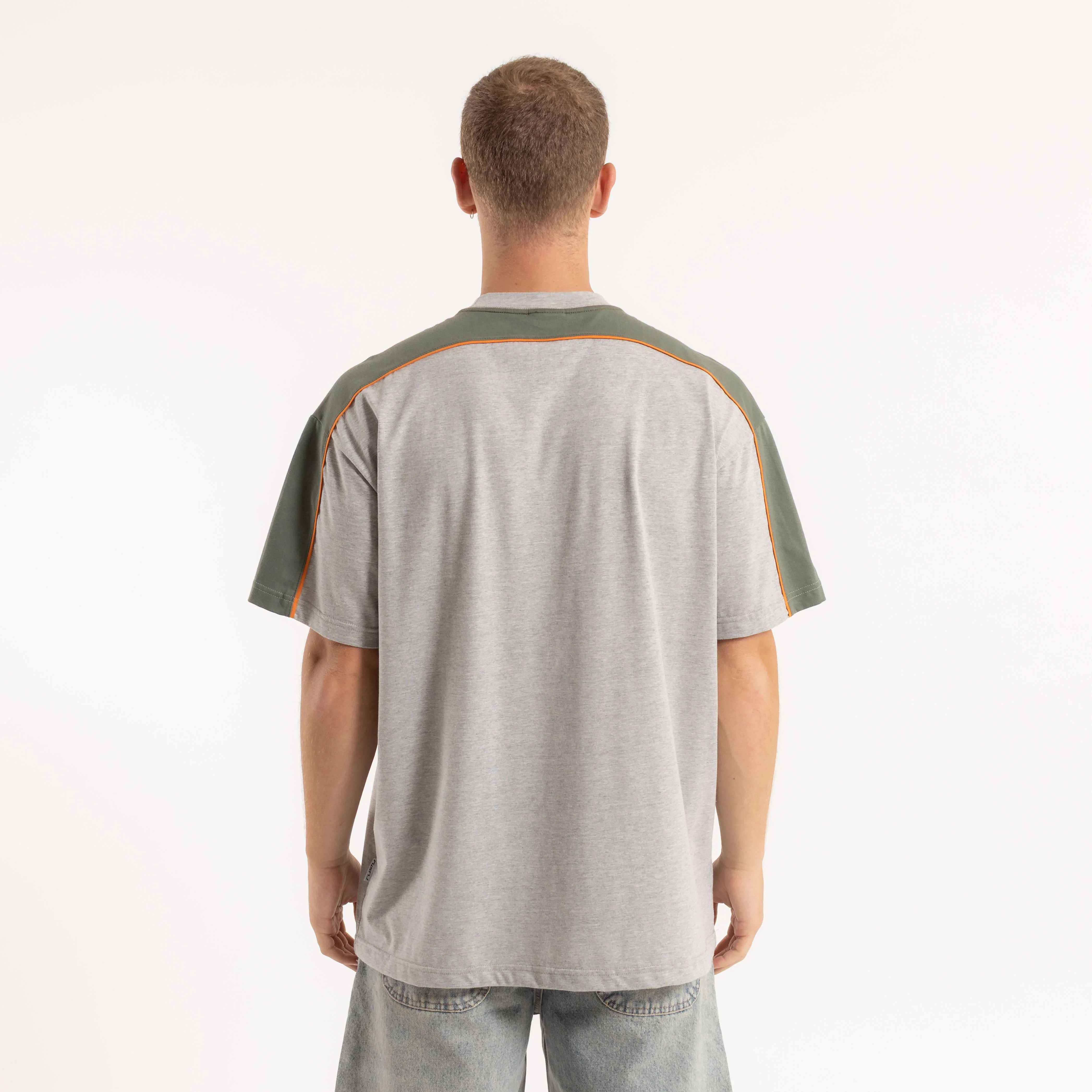 Remera Mc Rusty Alonso Serie 2 Tee Grey Marle - Image 4