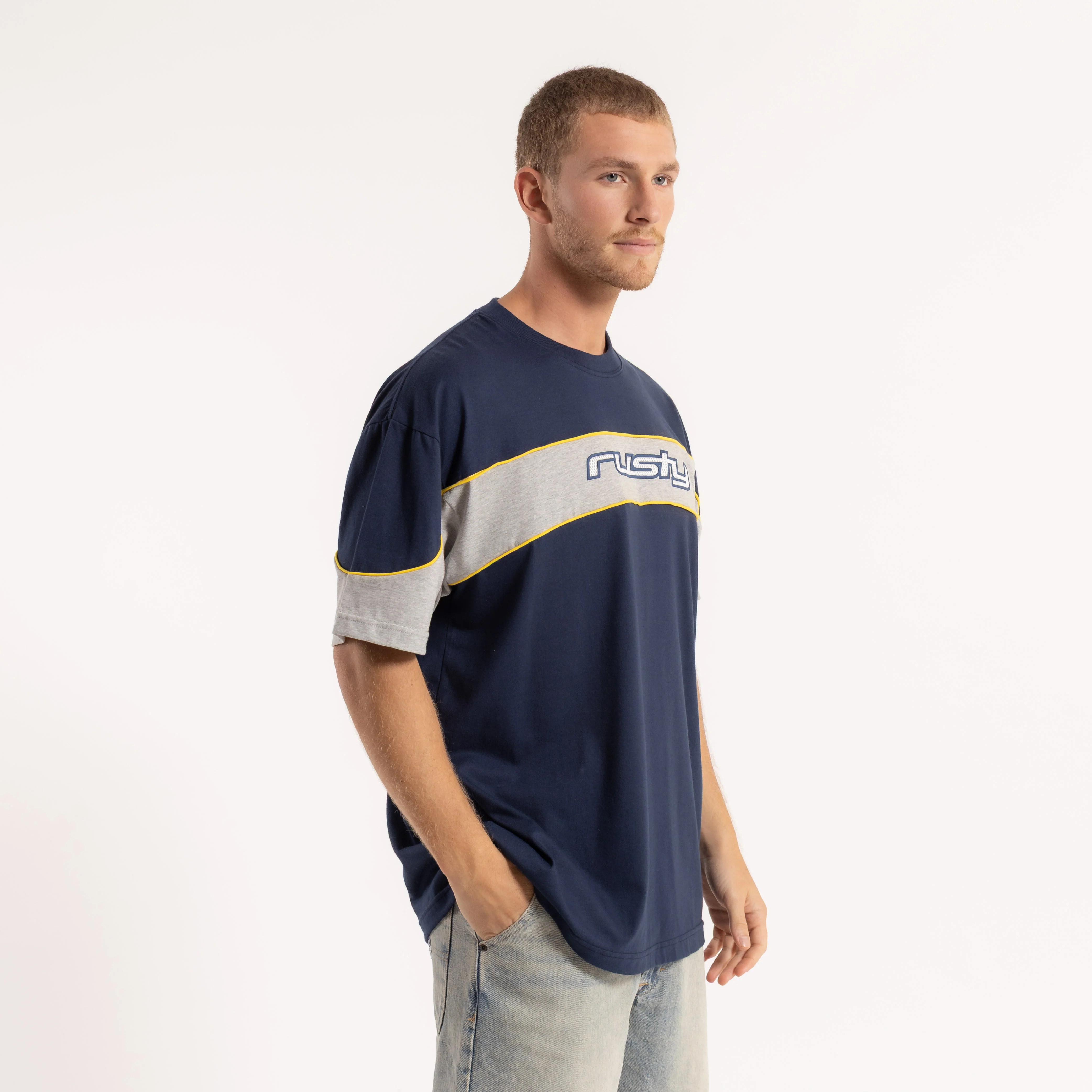 Remera Mc Rusty Kinetic Tee Navy Blue - Image 2