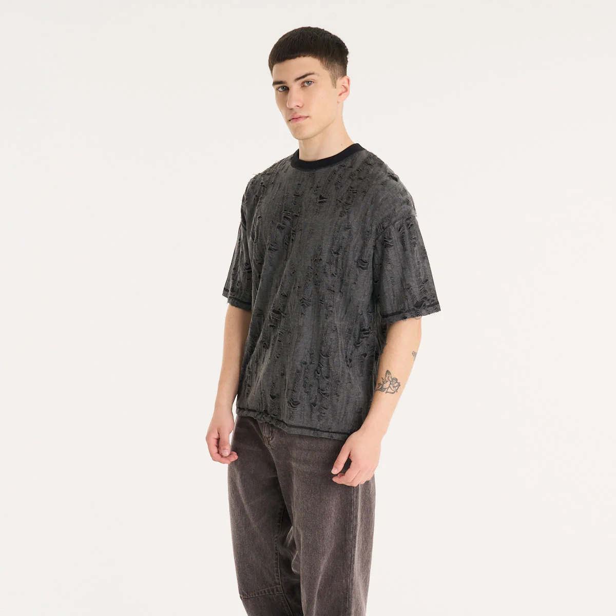 Remera Mc Vulk Leaky Tee Off Black - Image 3