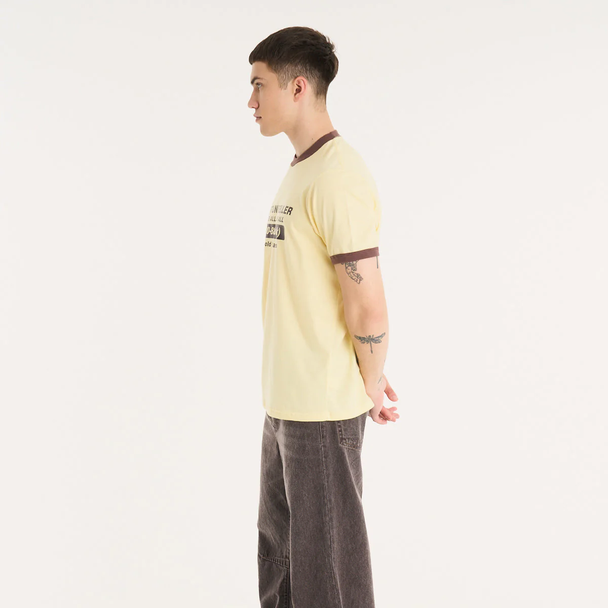 Remera Mc Vulk Teller Tee Pastel Yellow - Image 7