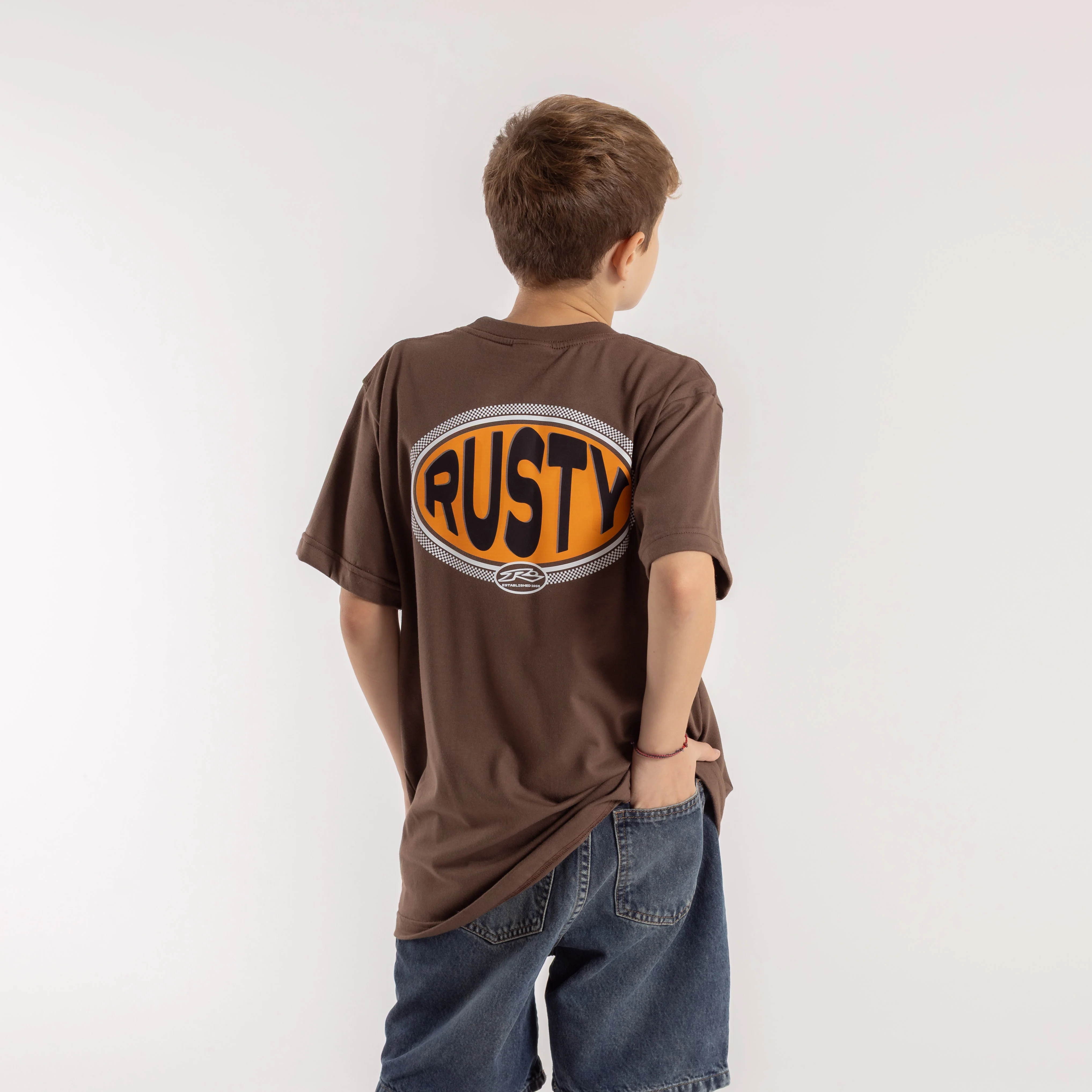 Remera Mc Rusty Highway 405 Tee Jr Pinecone - Image 3