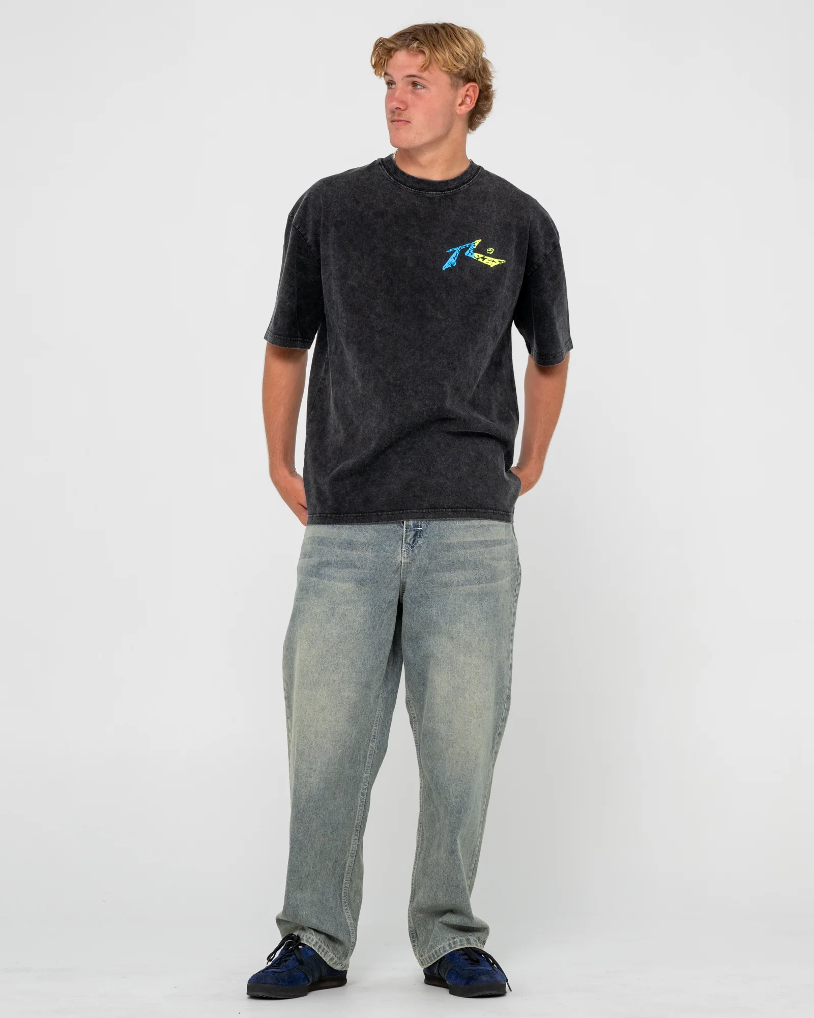Remera Mc Rusty Heritage Tee Process Black