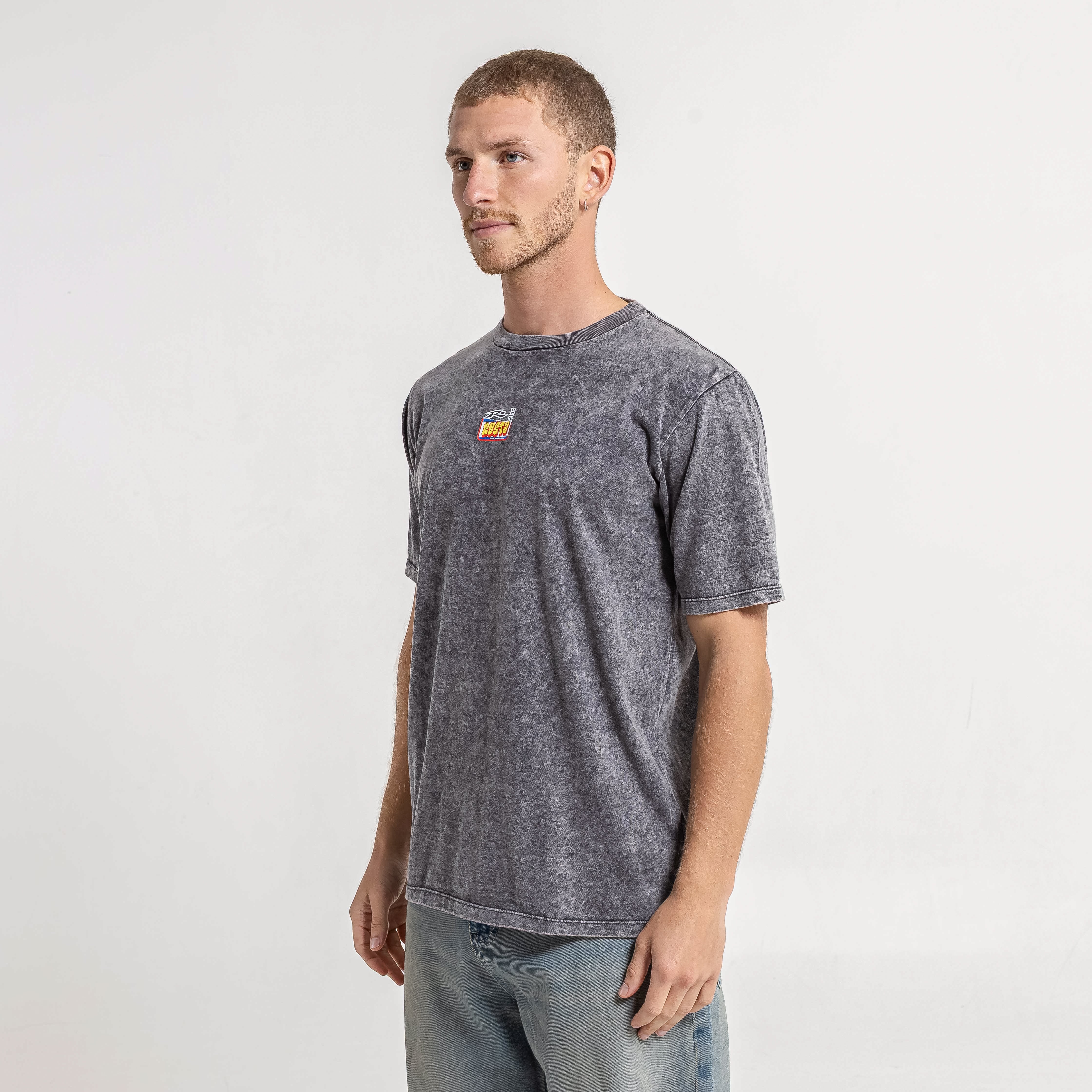 Remera Mc Rusty Patching Tee Process Black - Image 2